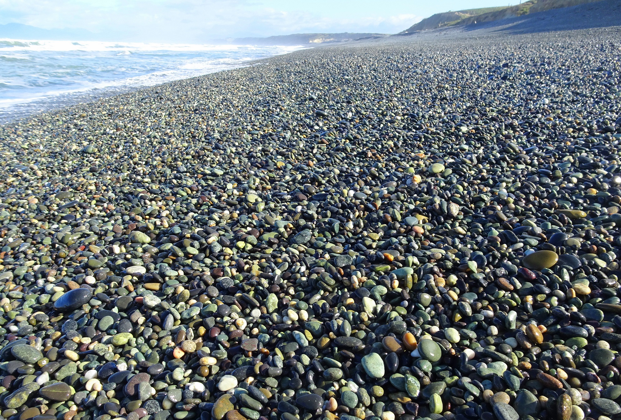 Gemstone Beach stones.