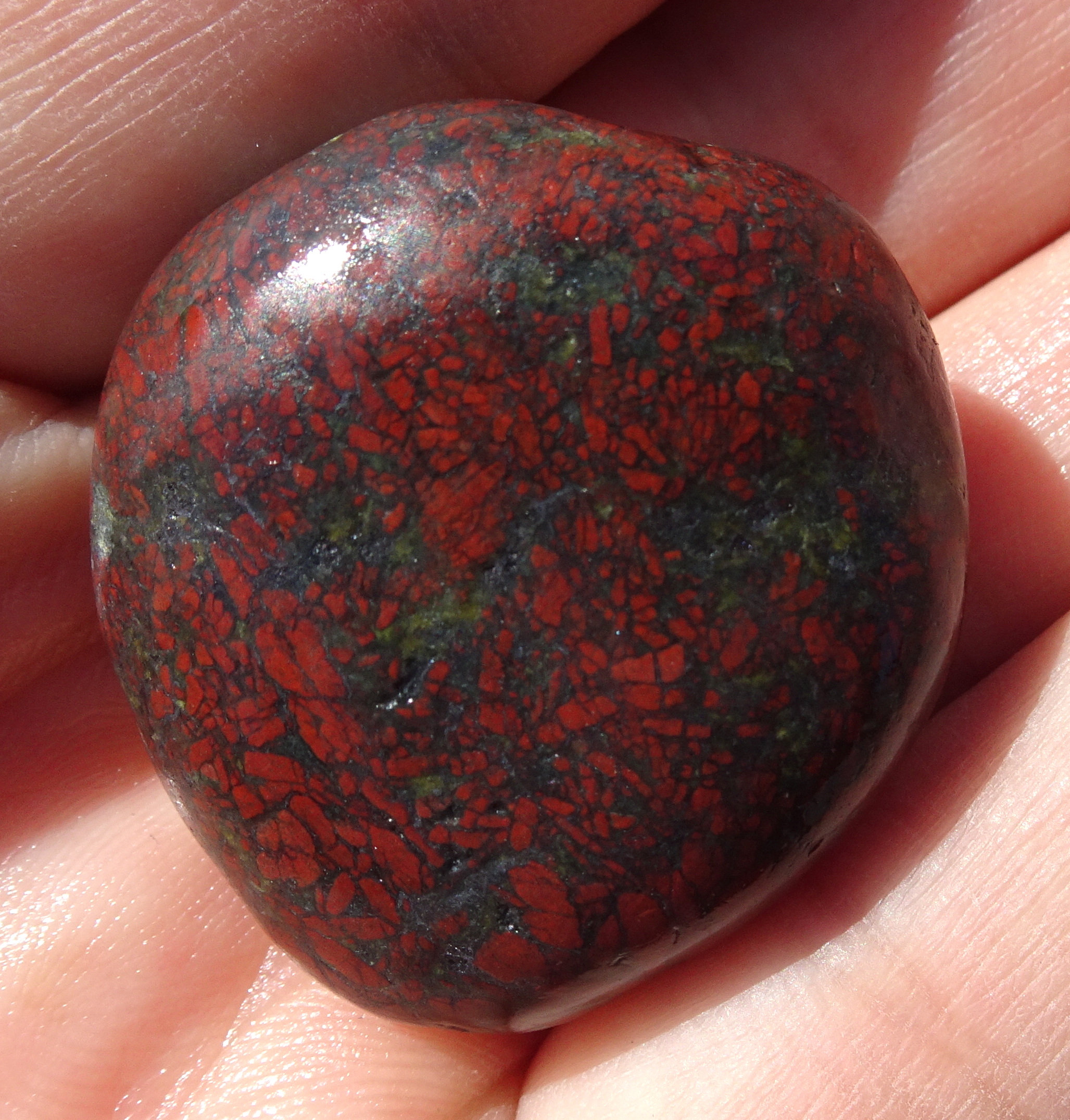 Gorgeous small jasper.