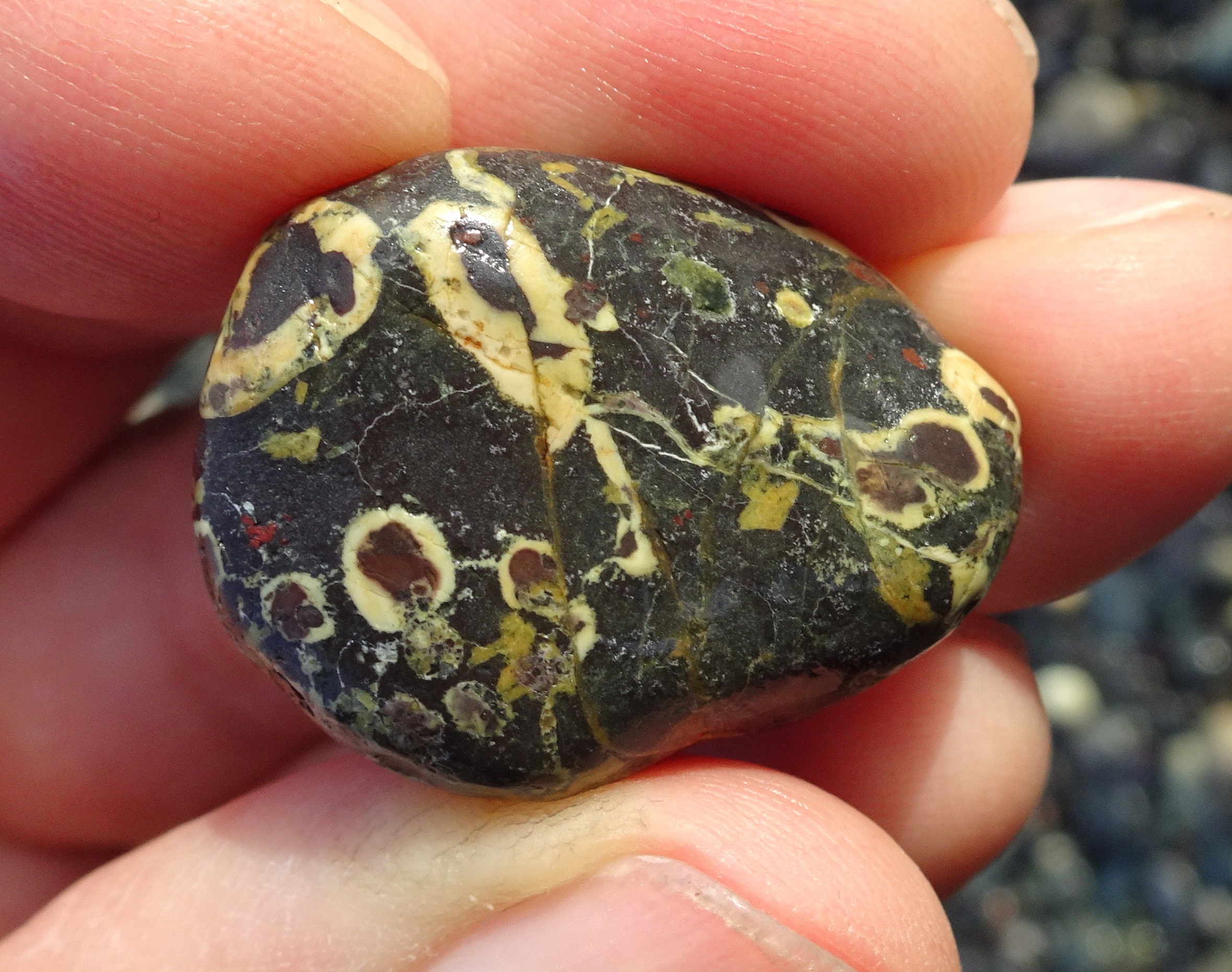 Small stone.