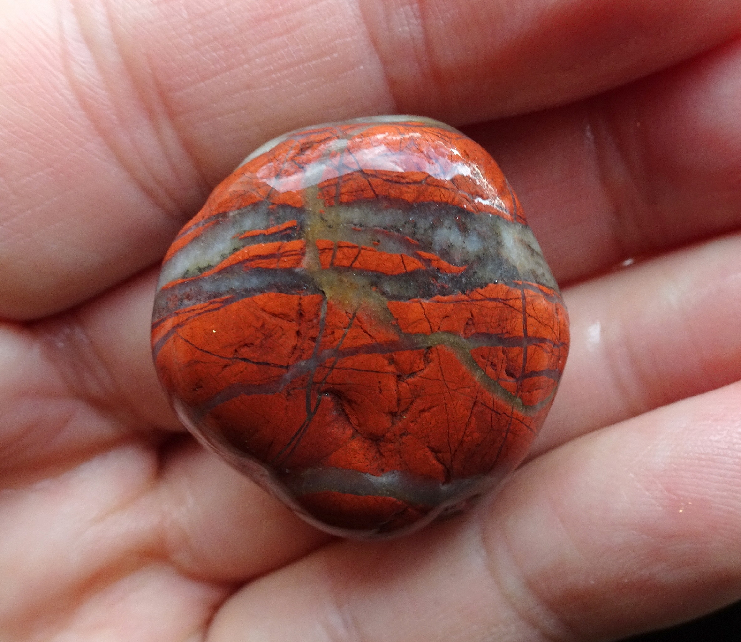Brecciated jasper.