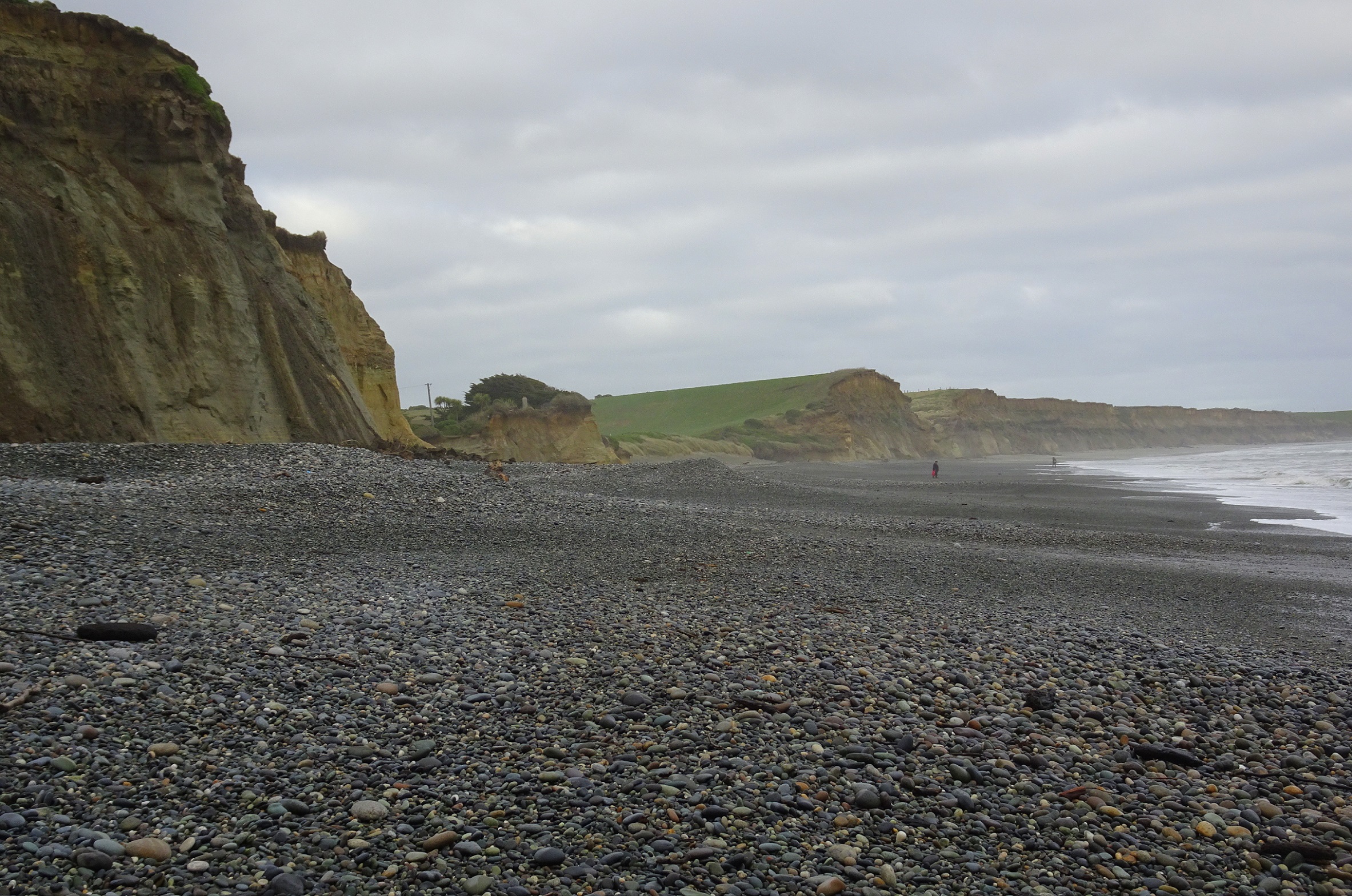 Gemstone Beach scene today.