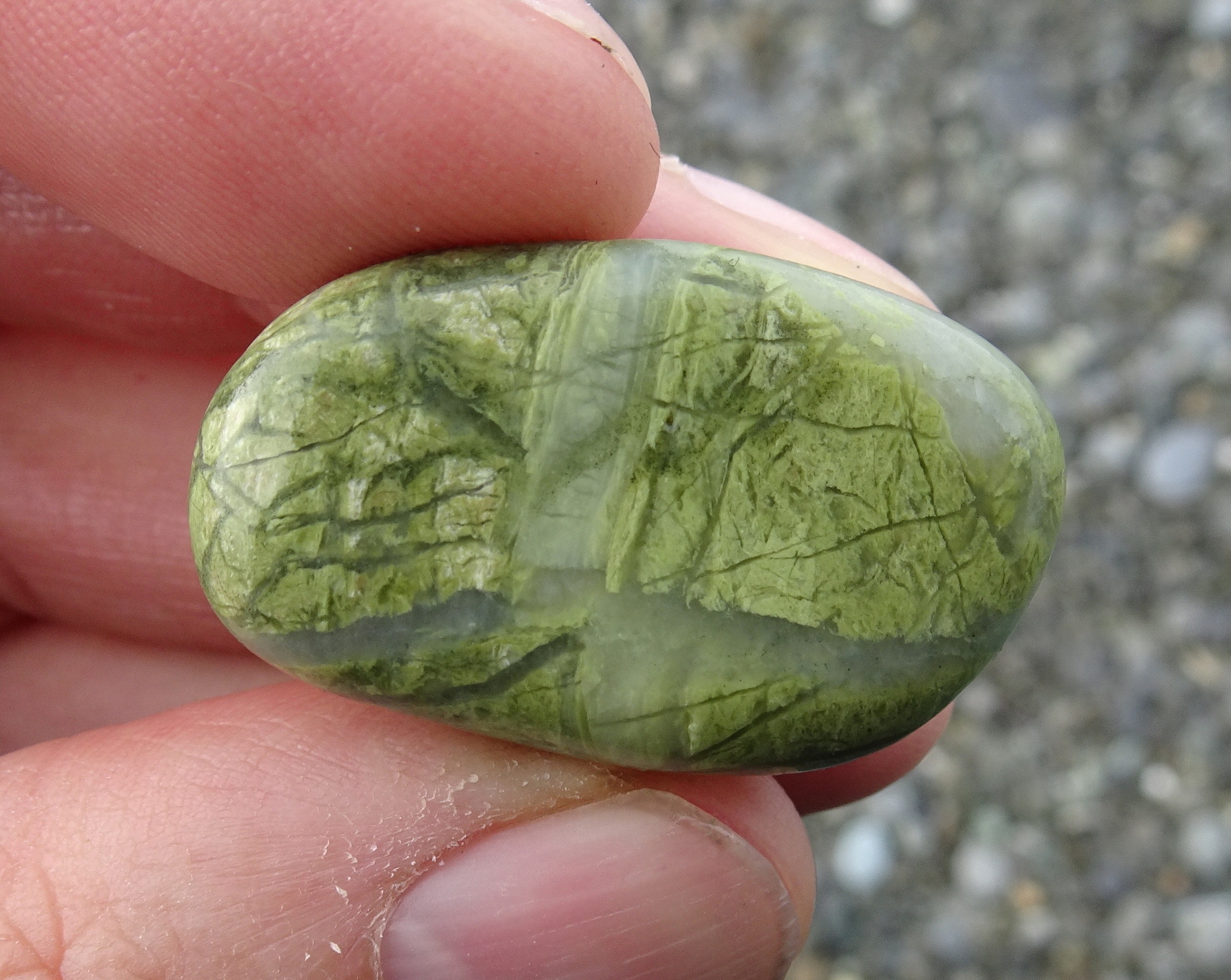Side B of first stone.
