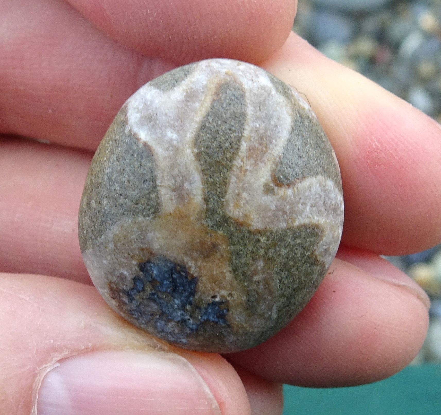 Small but interesting stone, side B.