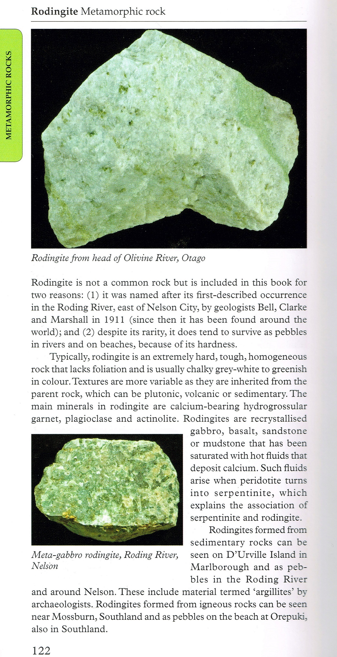 Page 122 of “A Photographic Guide to Rocks & Minerals of New Zealand” (2011) by N. Mortimer, H. Campbell and M. Low.