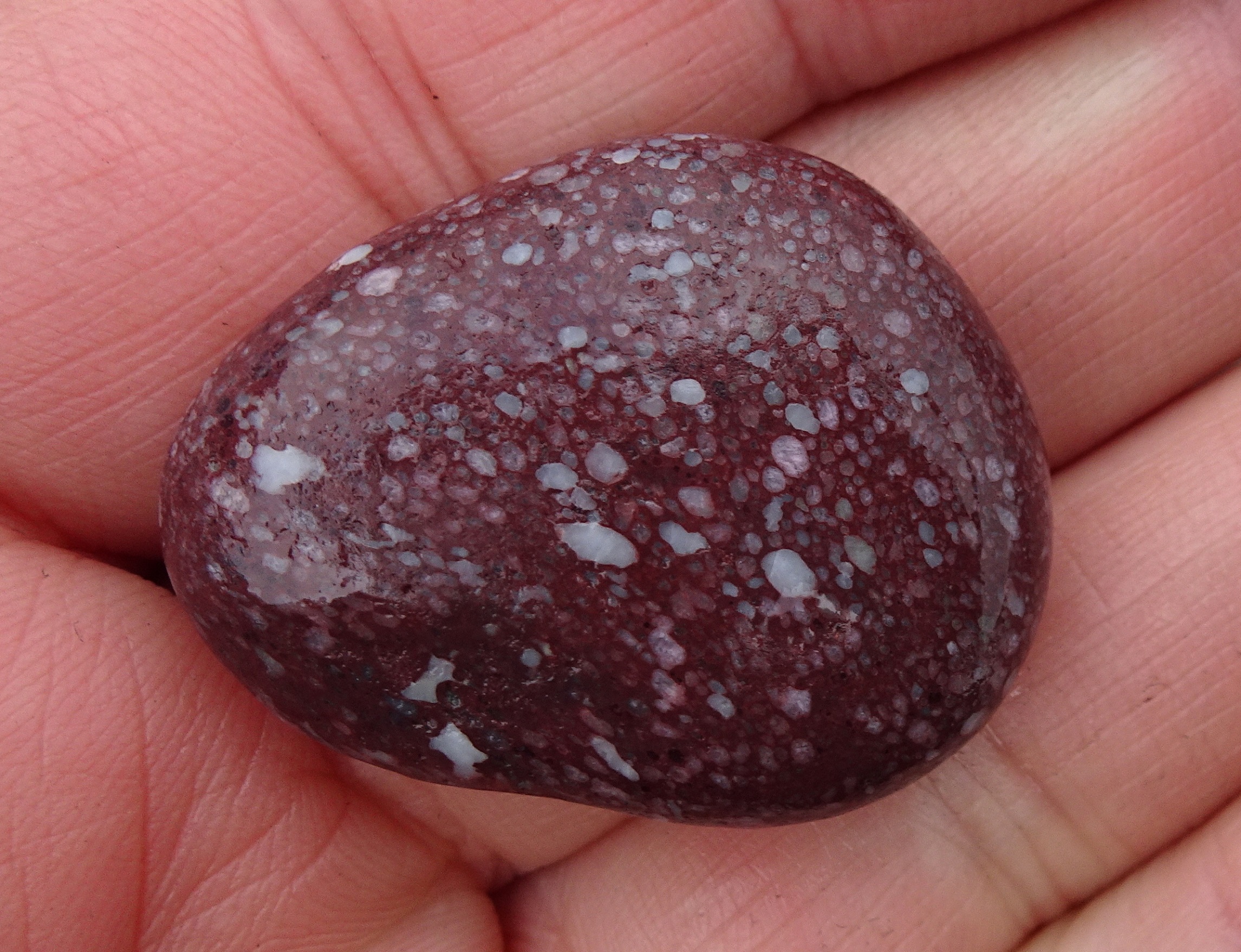 Amygdaloidal stone.