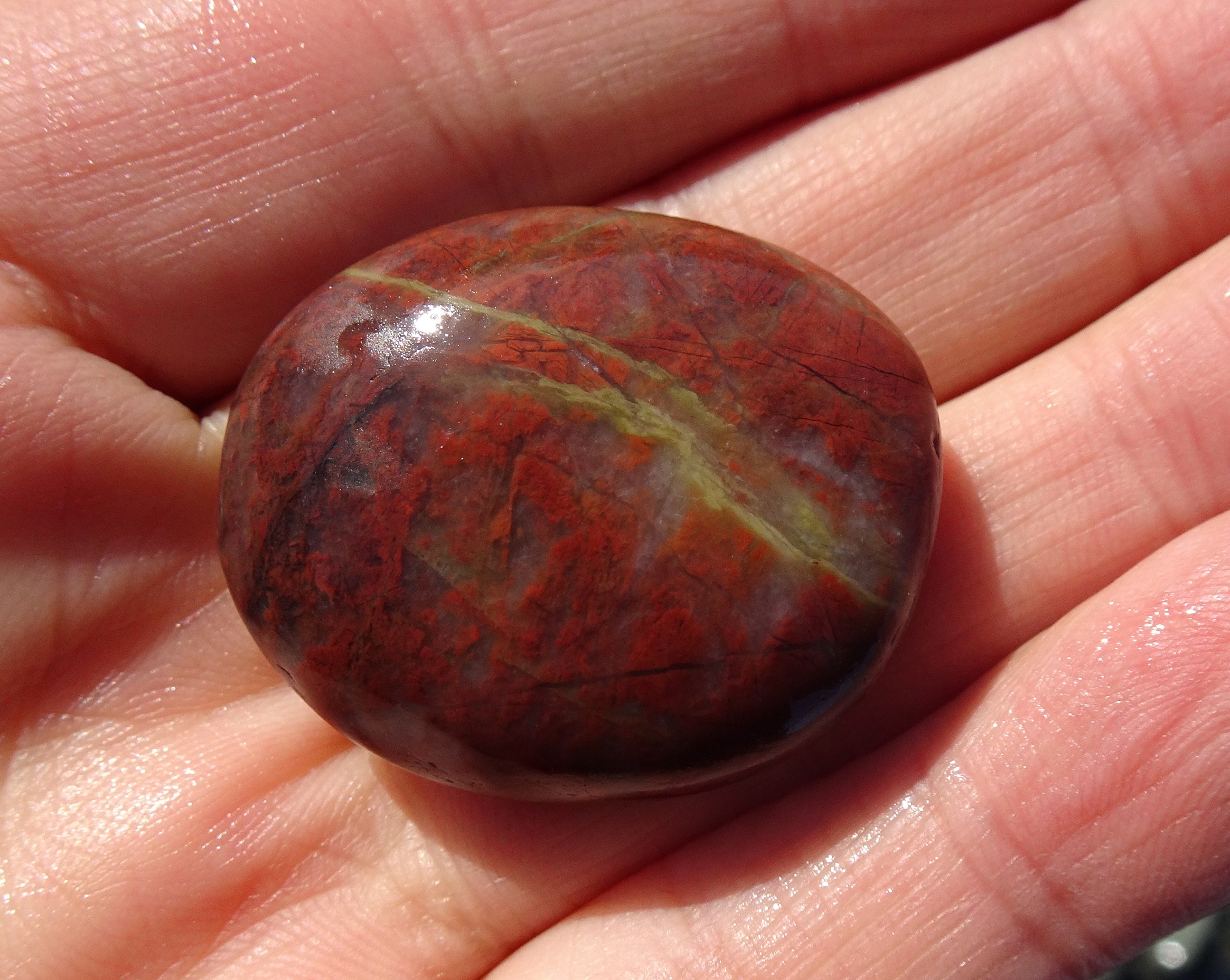 Another small brecciated jasper.