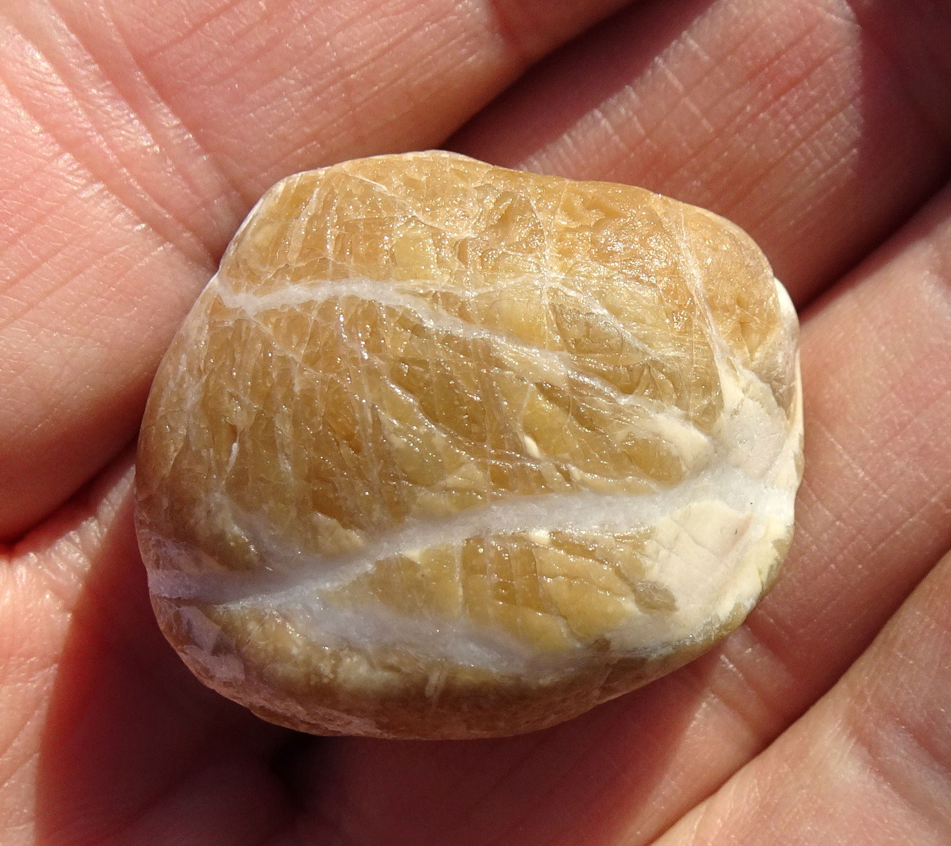 Mainly flint.
