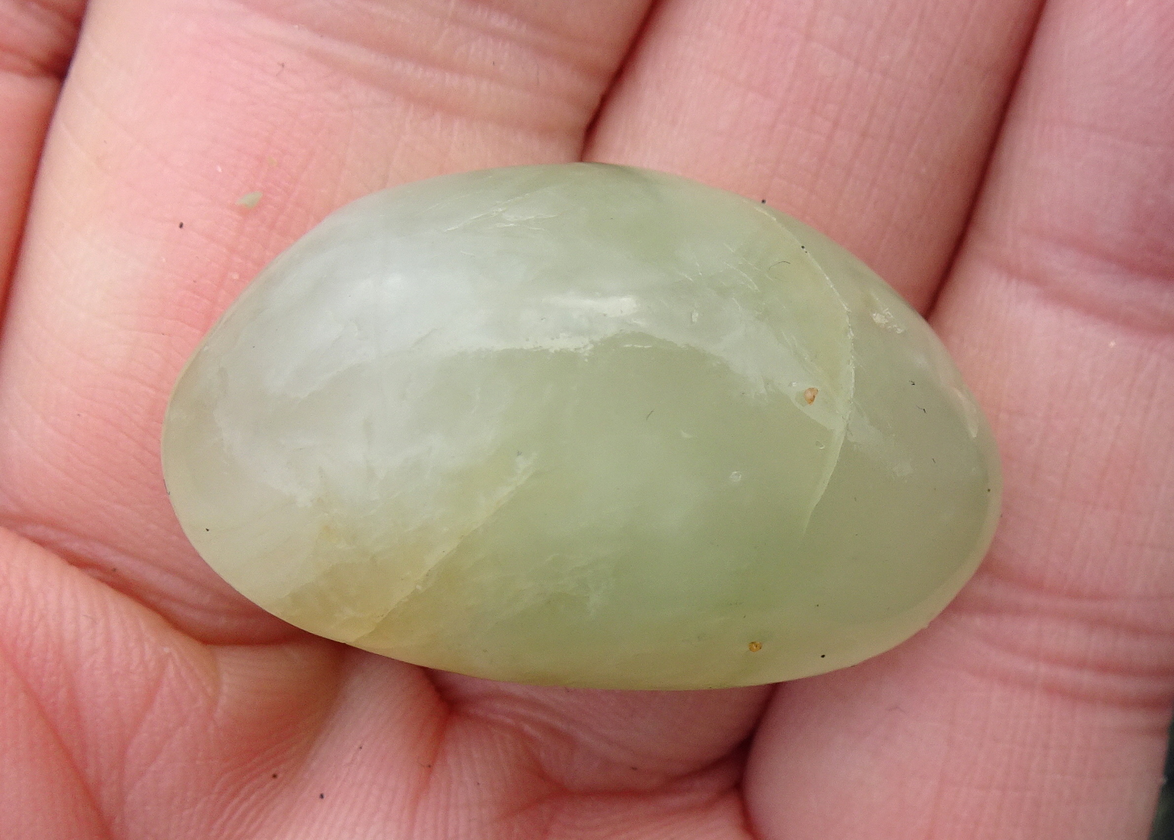 Hydrogrossular garnet.