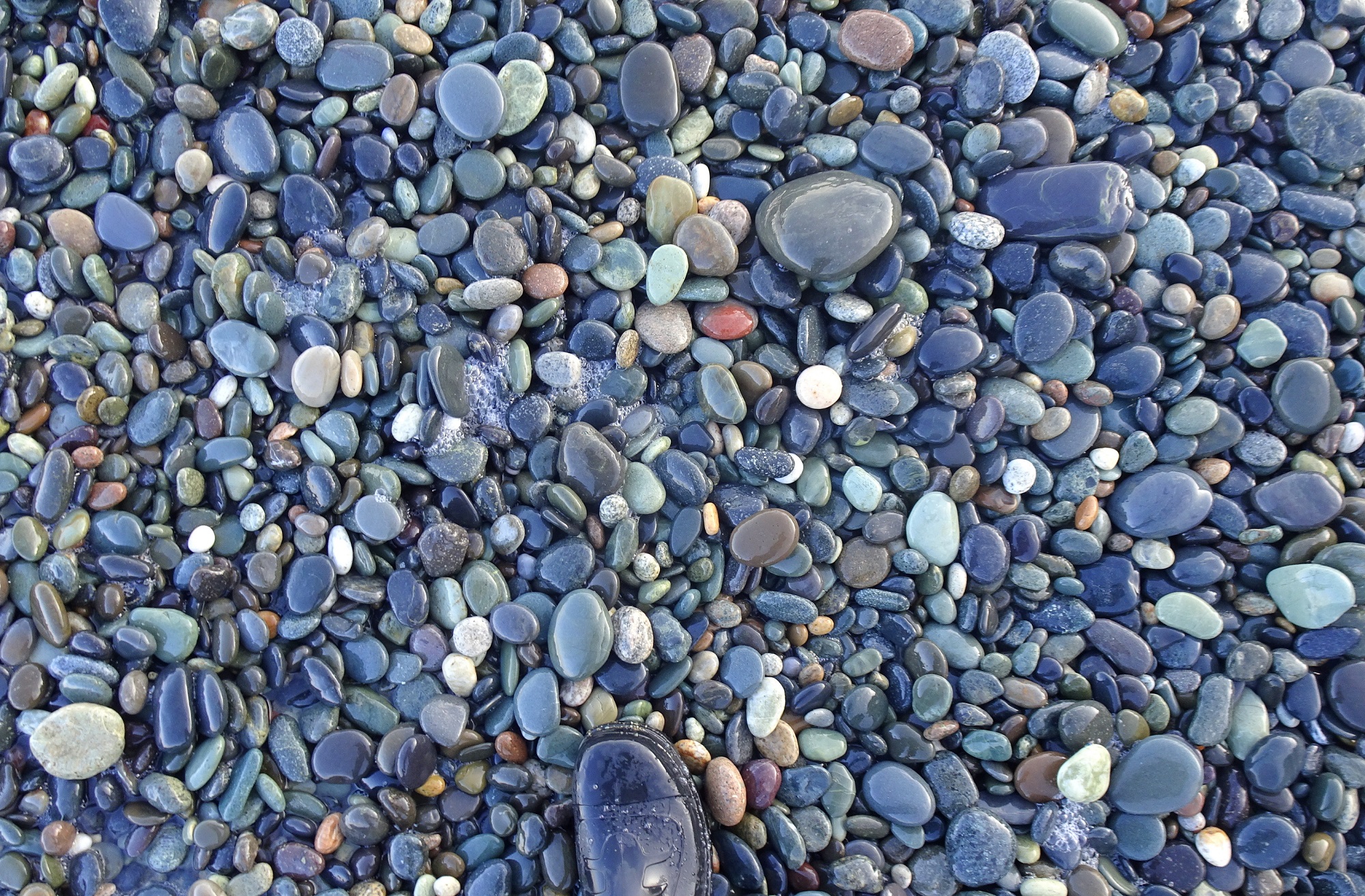 Gemstone Beach stones.