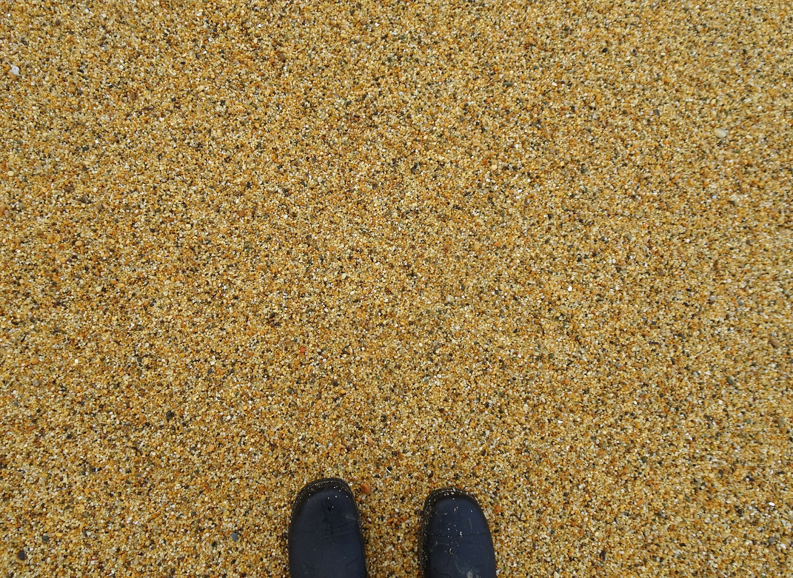 A lack of pebbles to tumble!