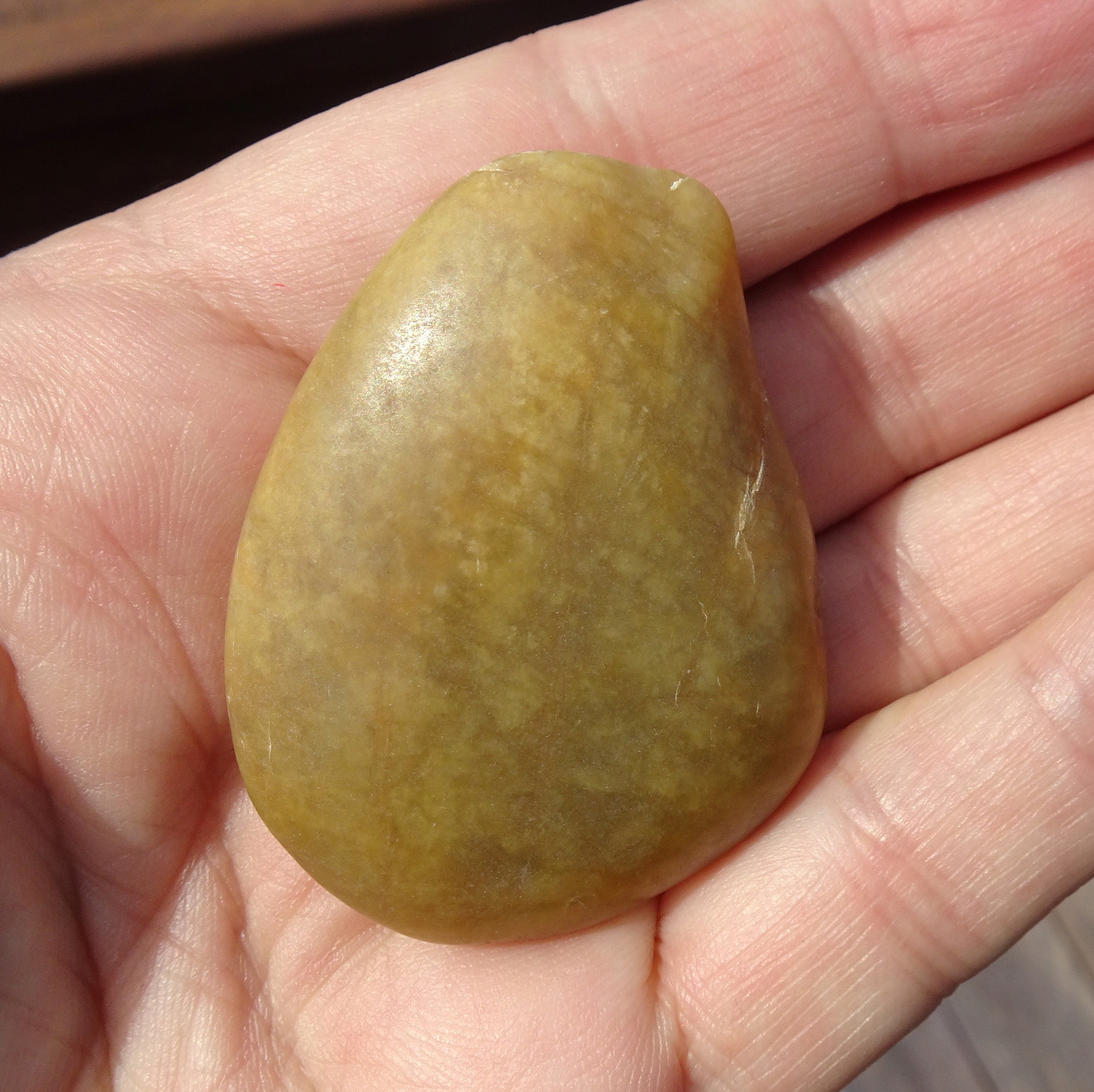 Hydrogrossular garnet.