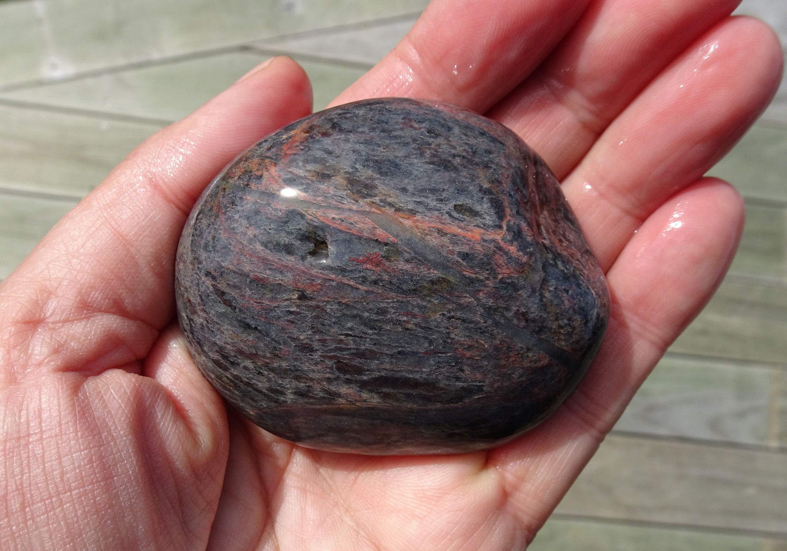 Other side of stone.