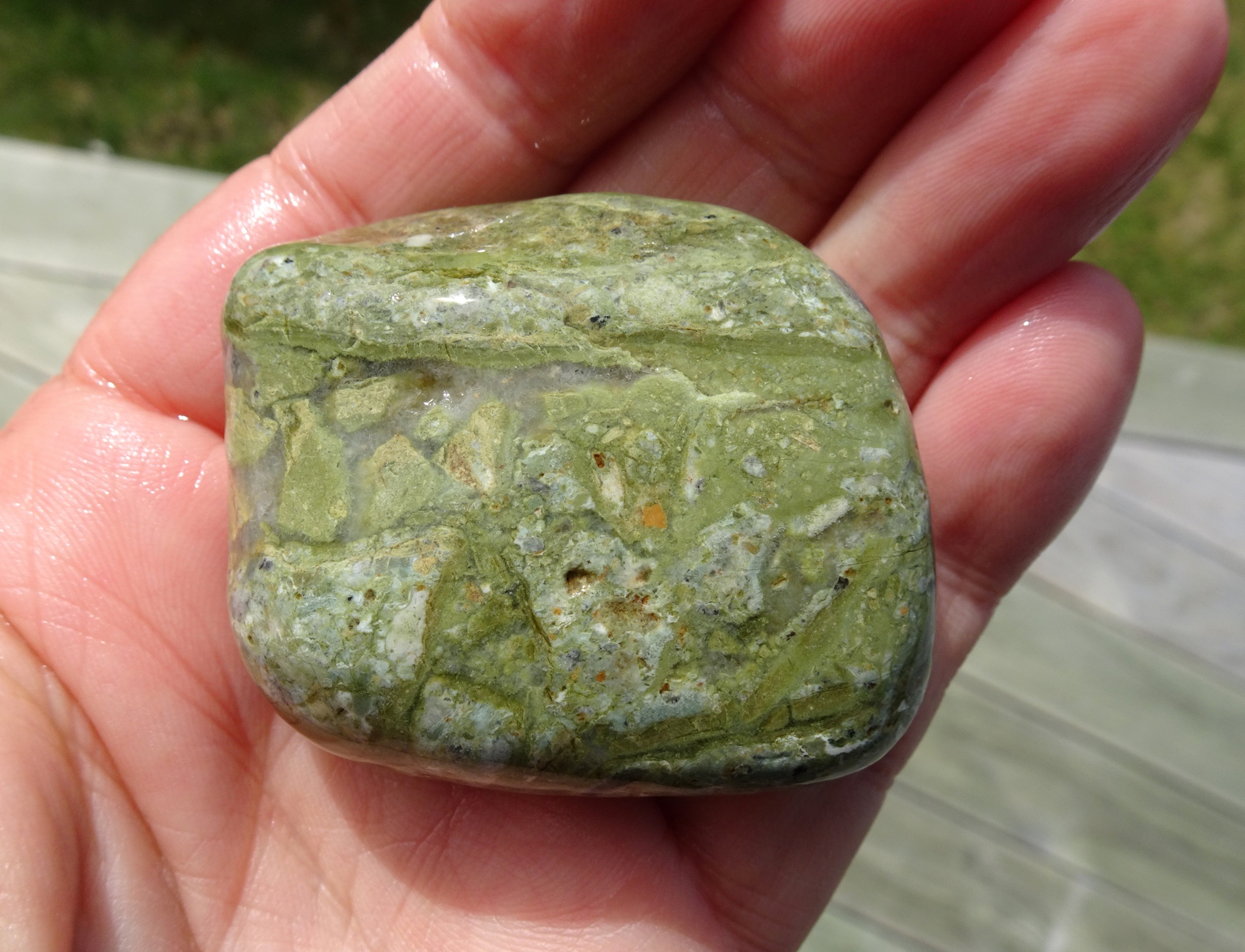Other side of stone.