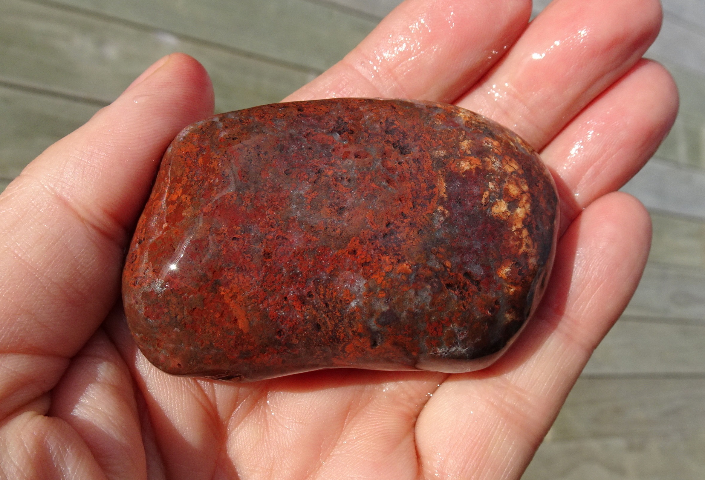 Other side of stone.