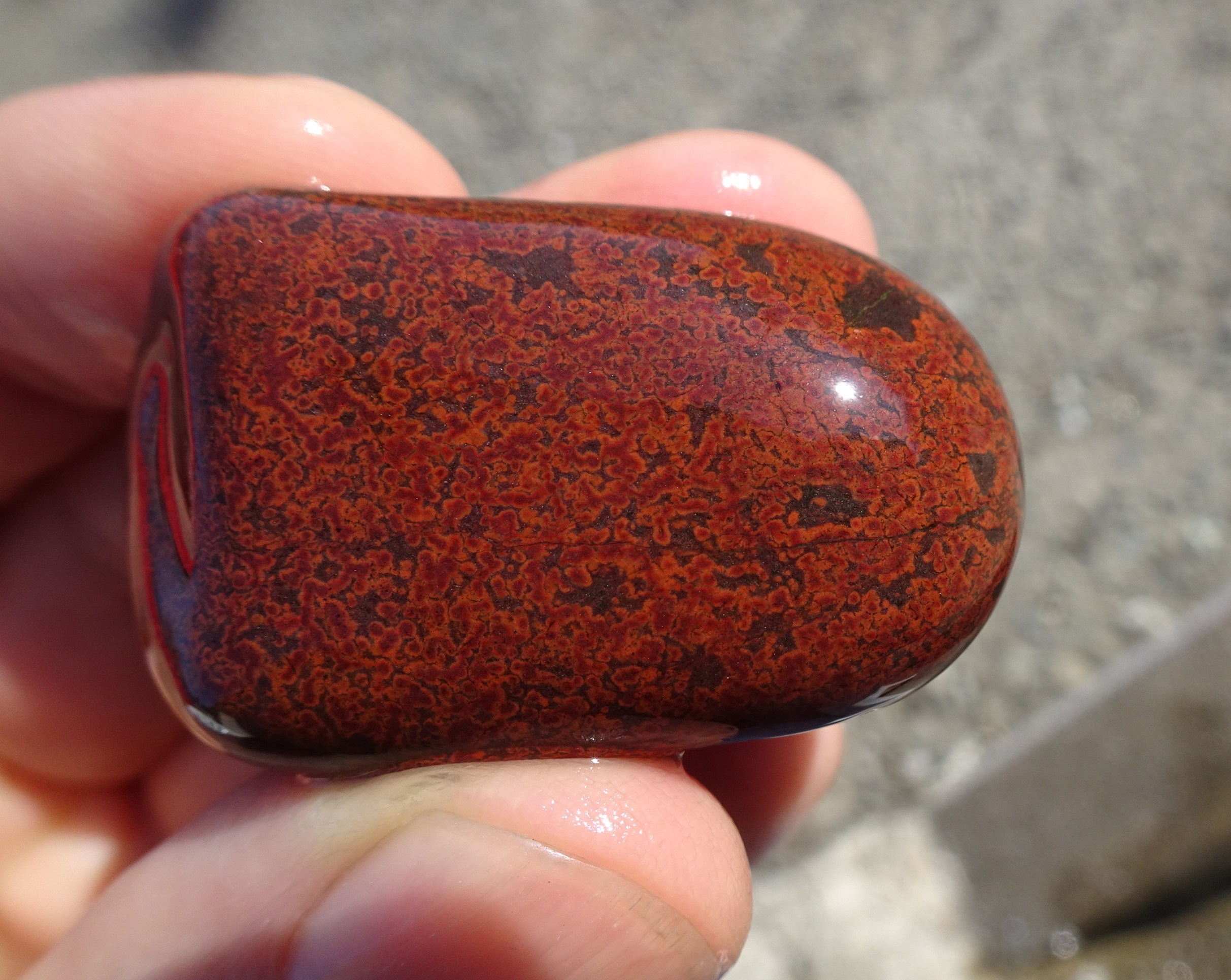 Other side of hematite jasper.