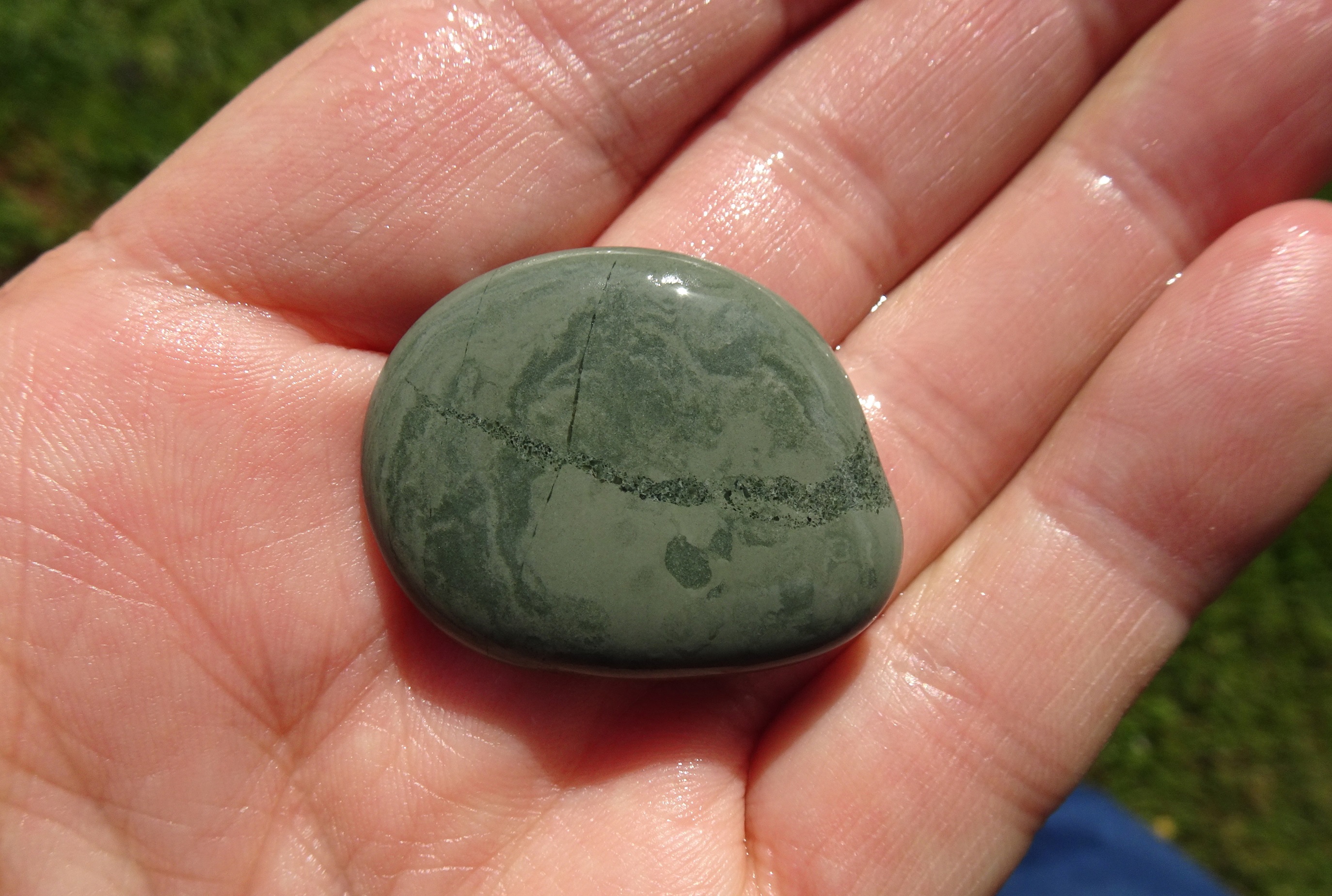 Other side of stone.