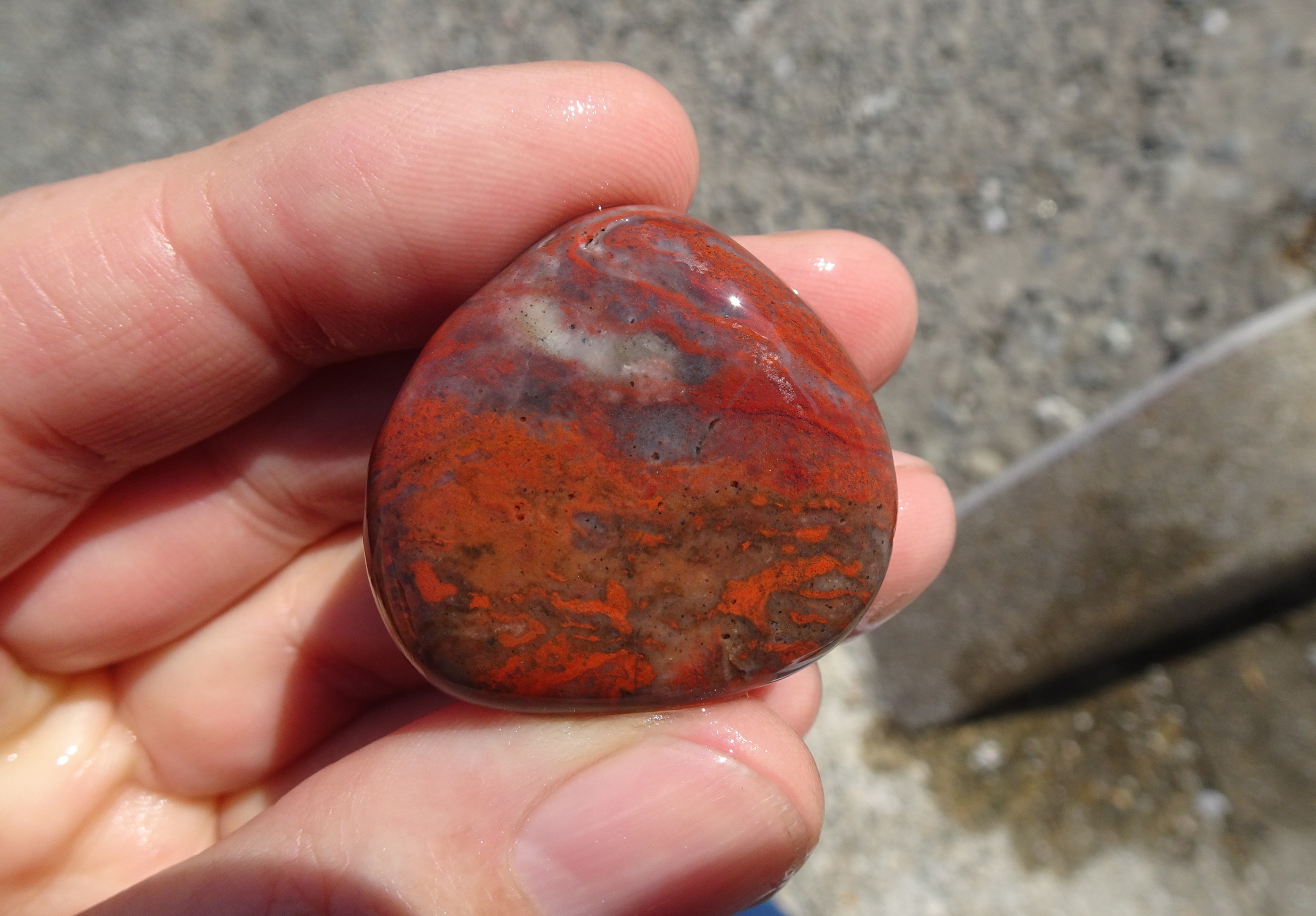 Gemstone Beach jasper.