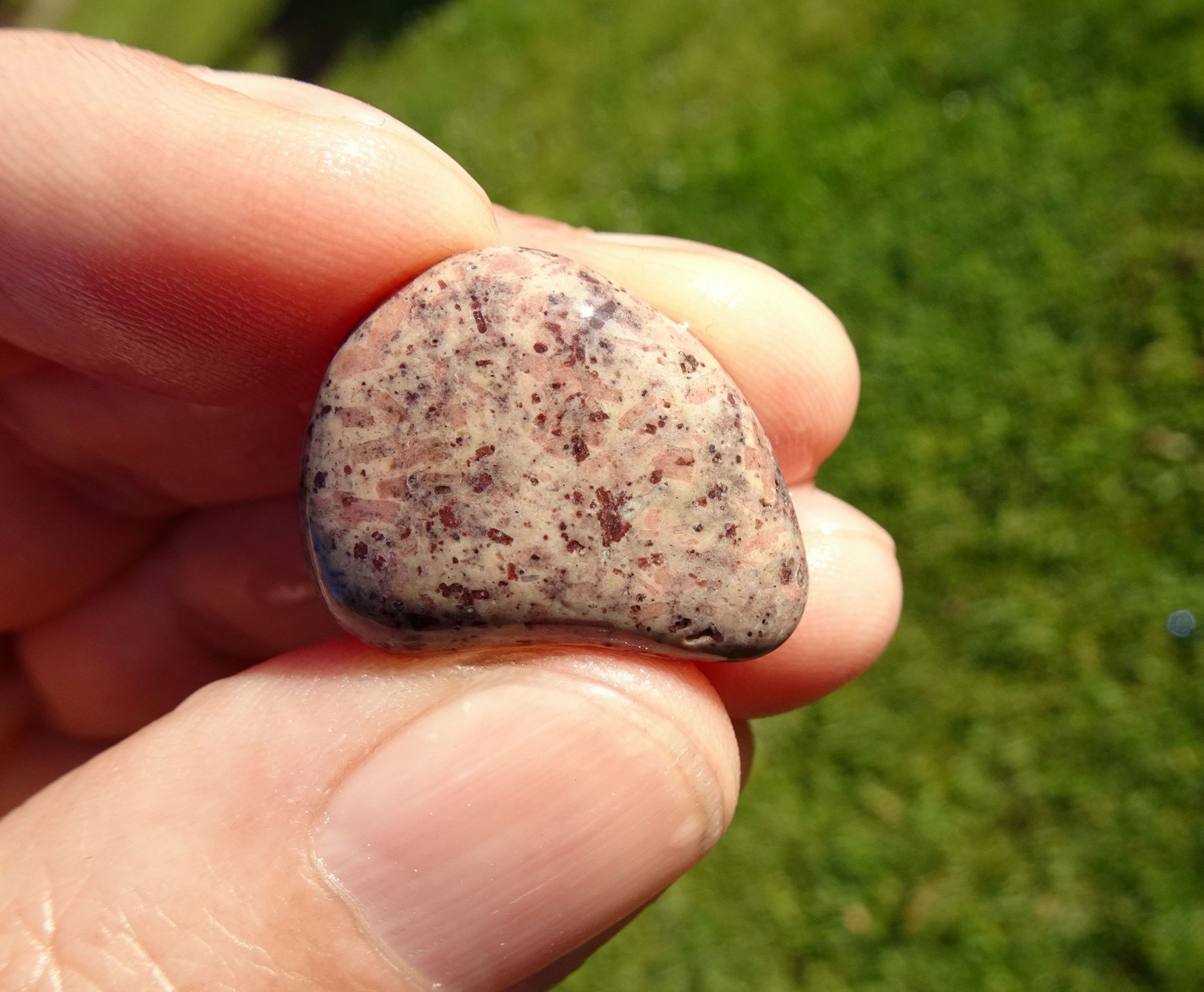 Other side of stone.