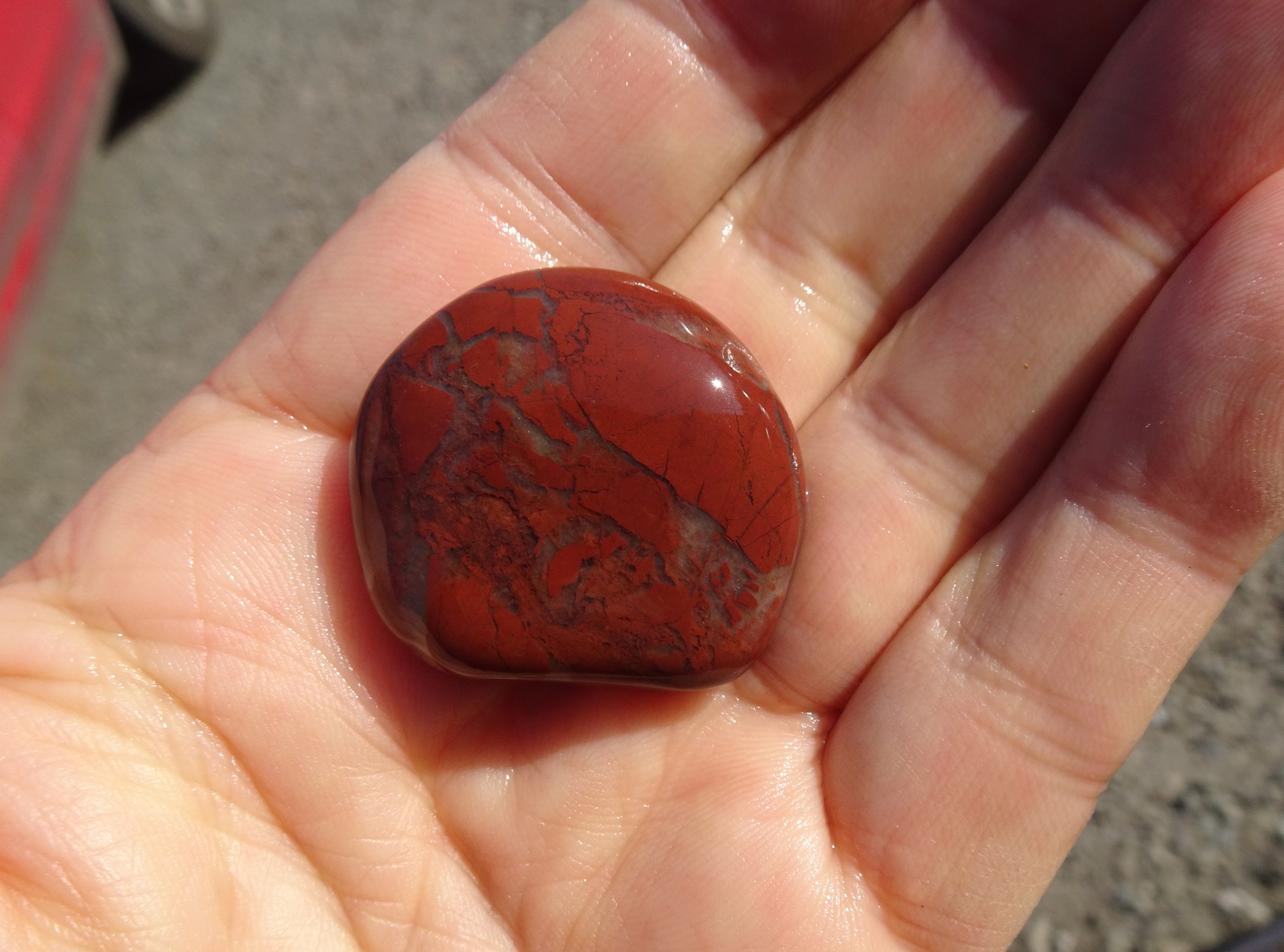 Brecciated jasper.