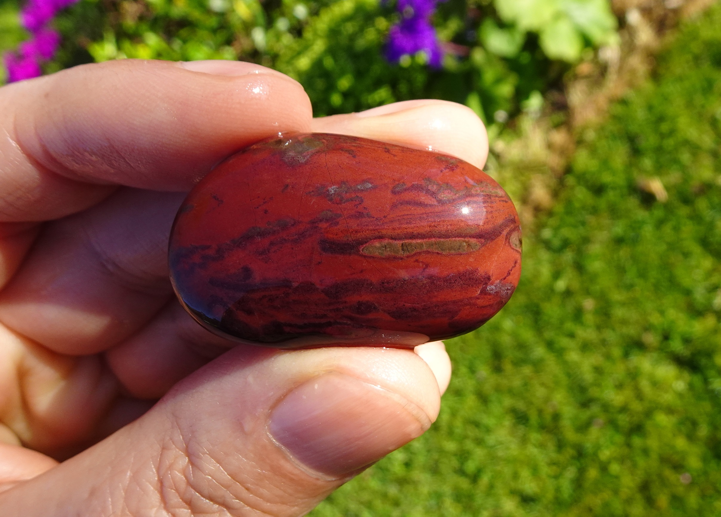 Gemstone Beach stone.