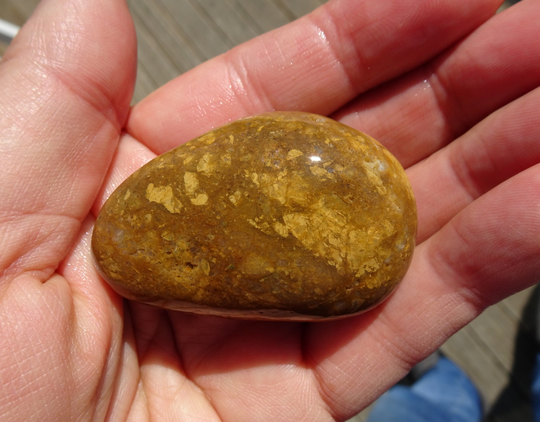 Other side of stone.