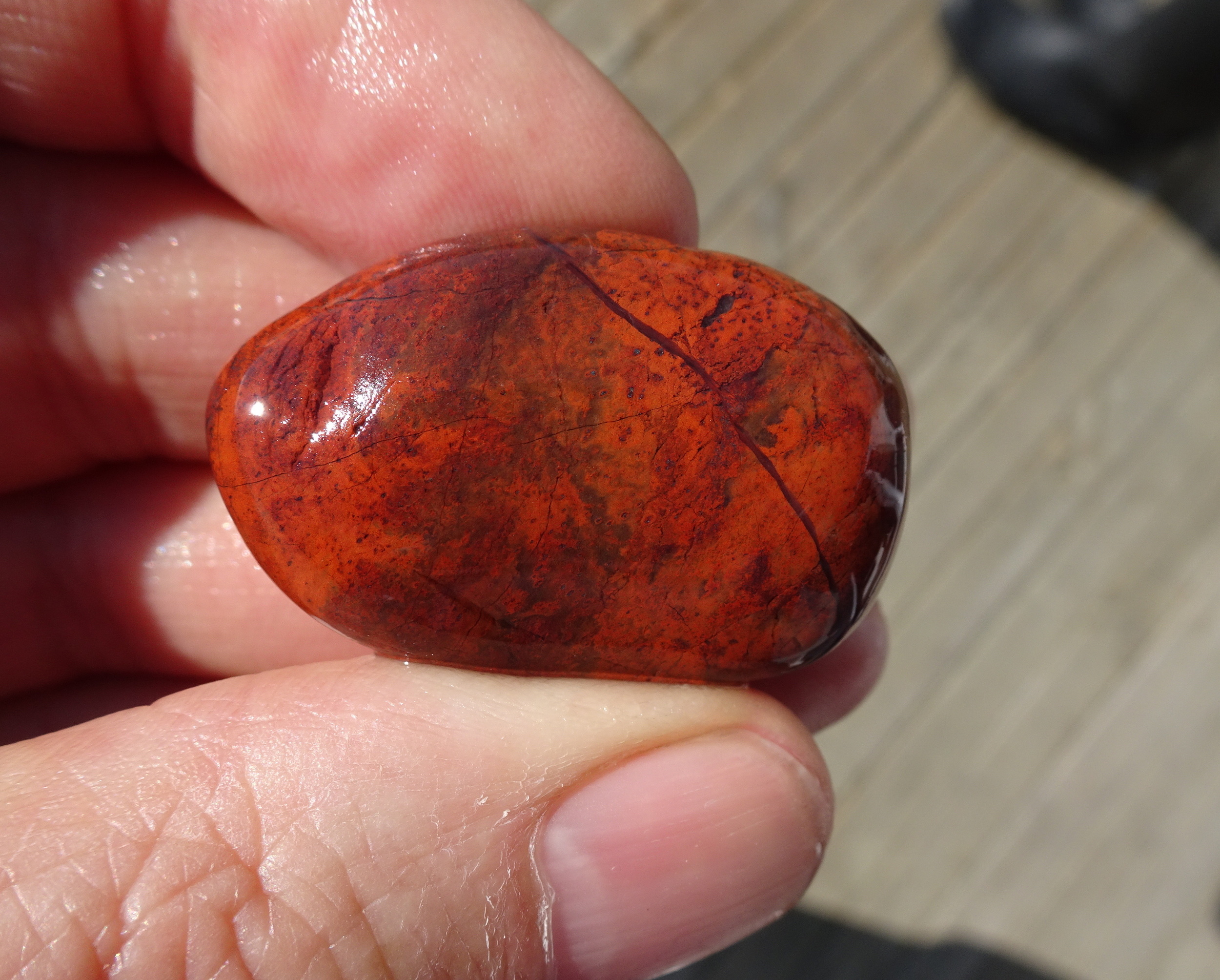 Other side of stone.