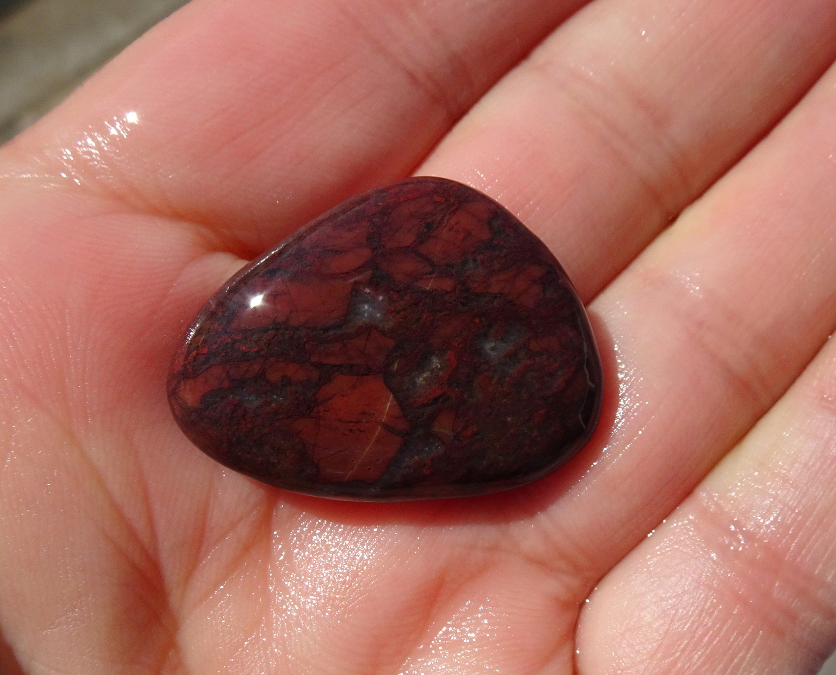 Small brecciated jasper.
