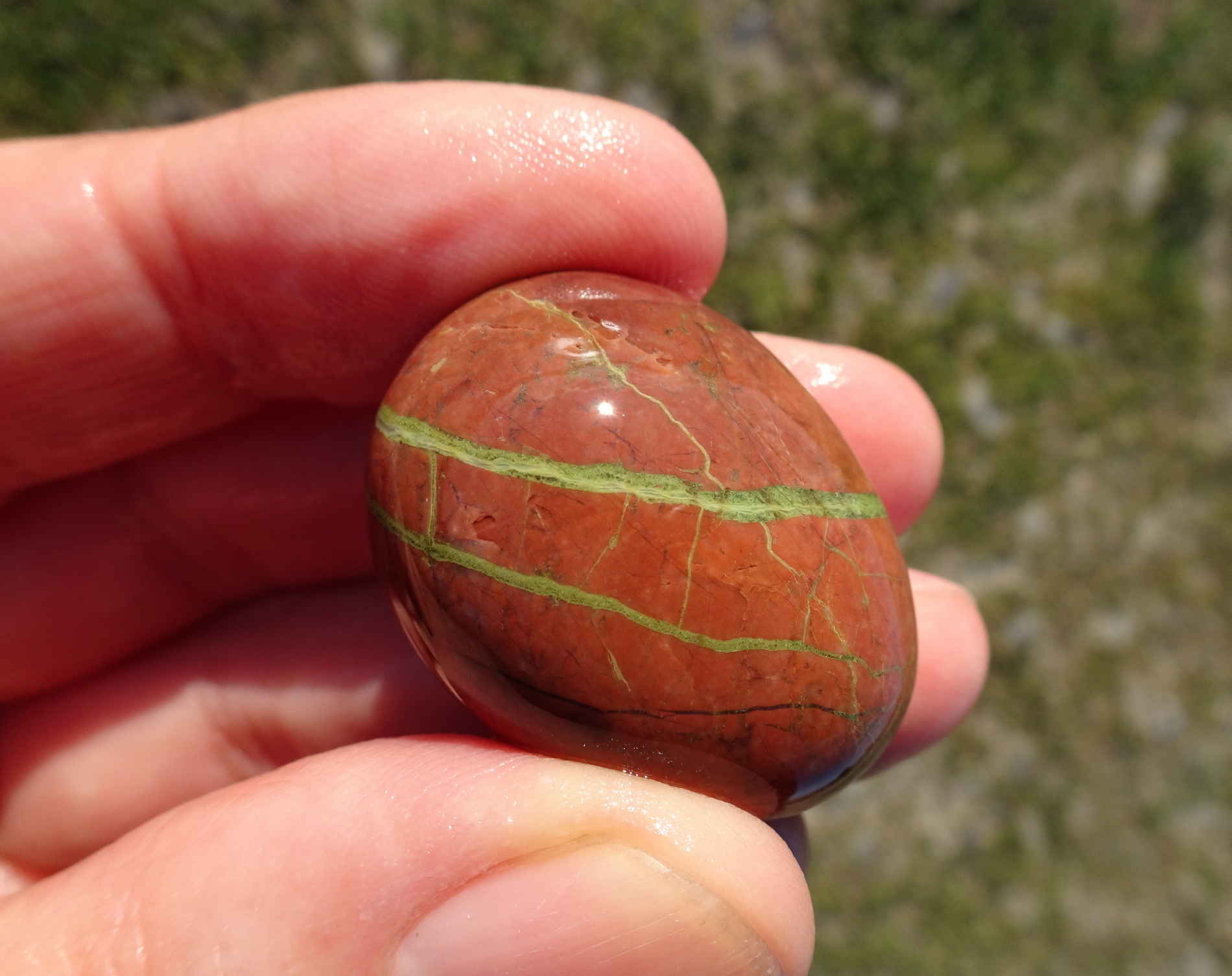 Other side of stone.