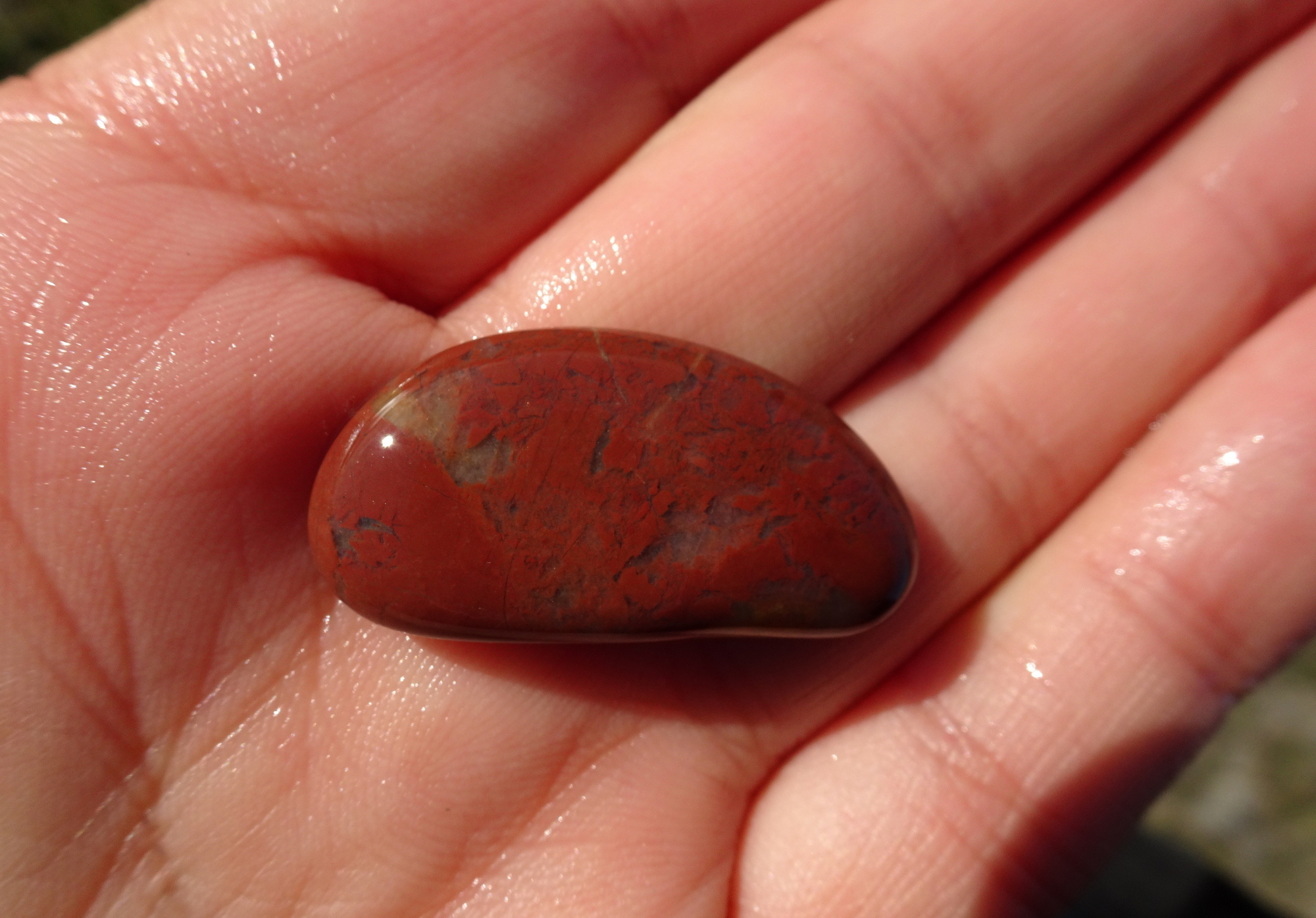 Brecciated jasper.