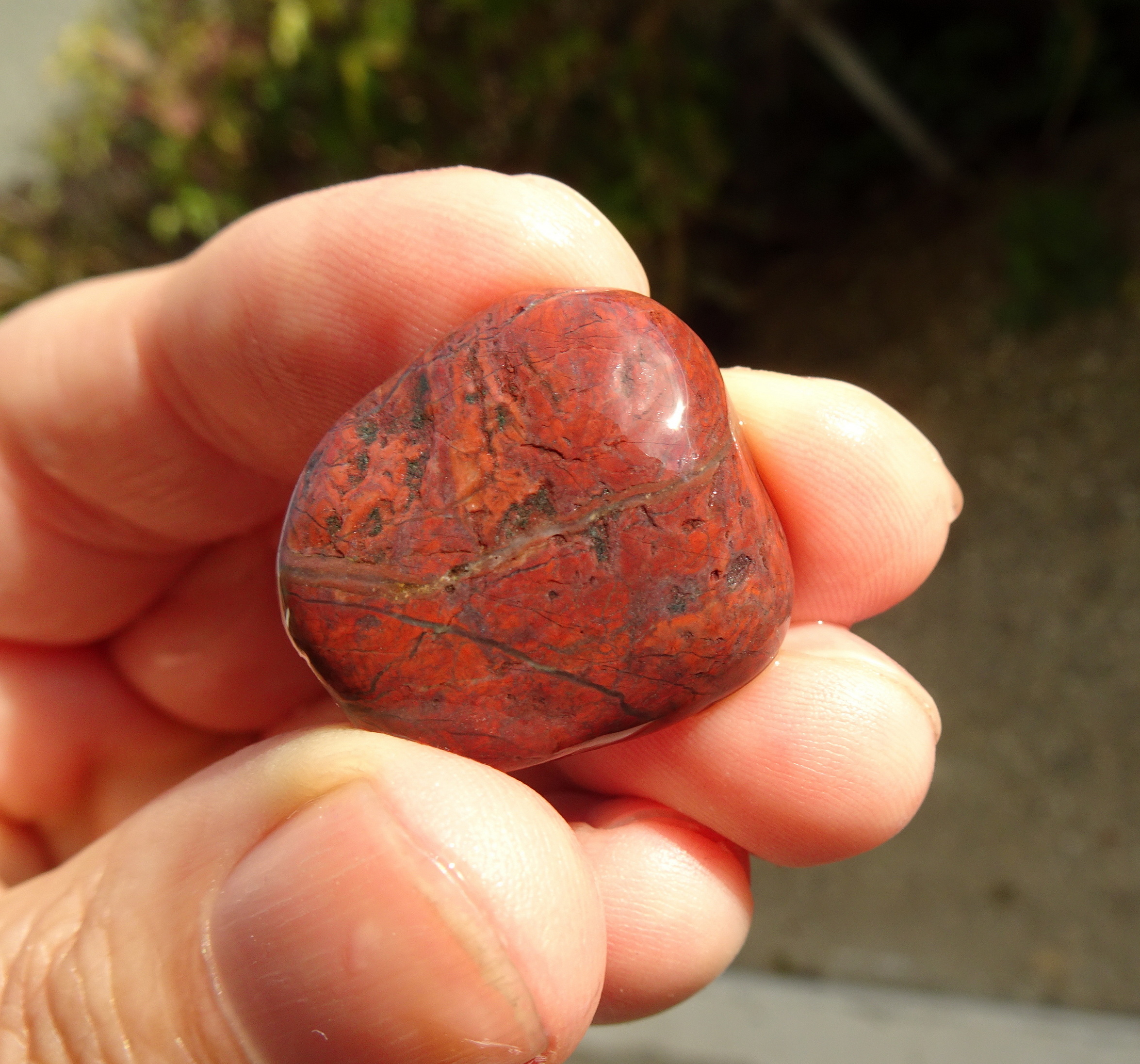 Other side of poppy jasper #2.