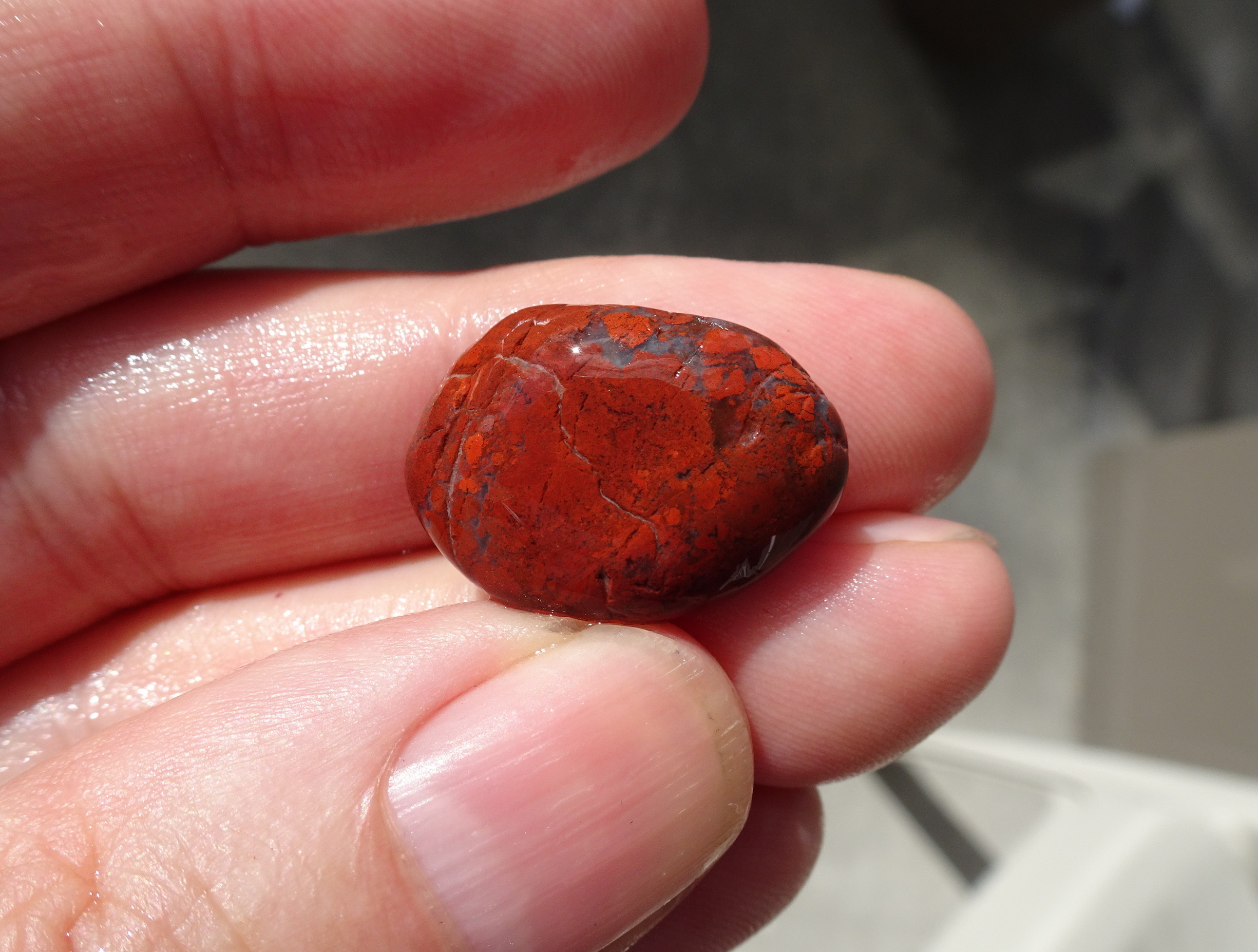Maybe some agate in with the jasper.