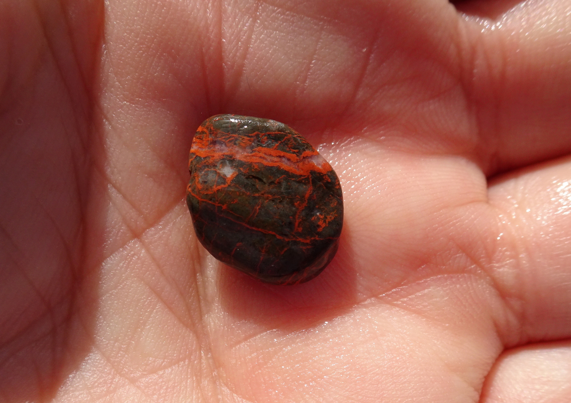 Jasper and agate veins?