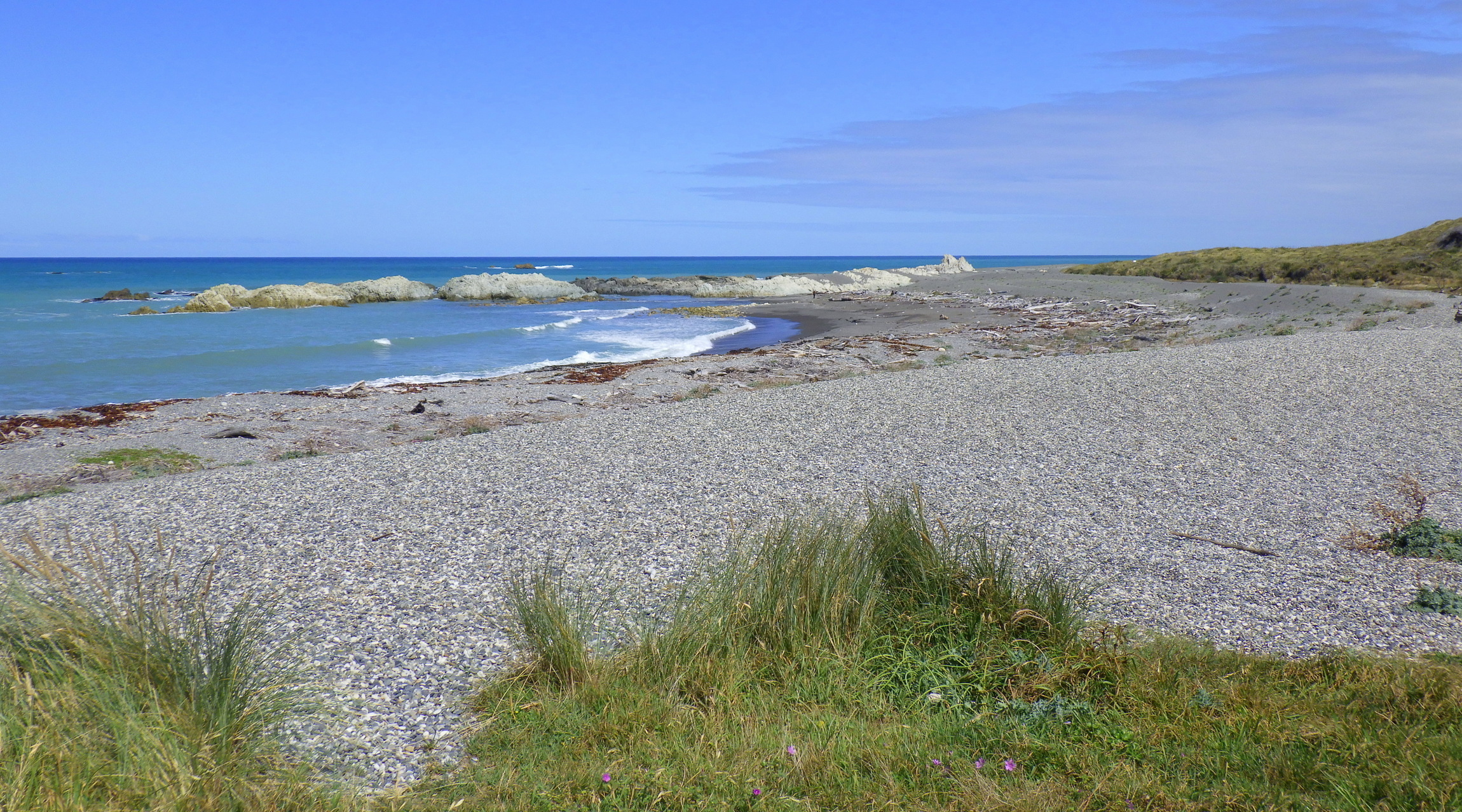 Looking south from the carpark.