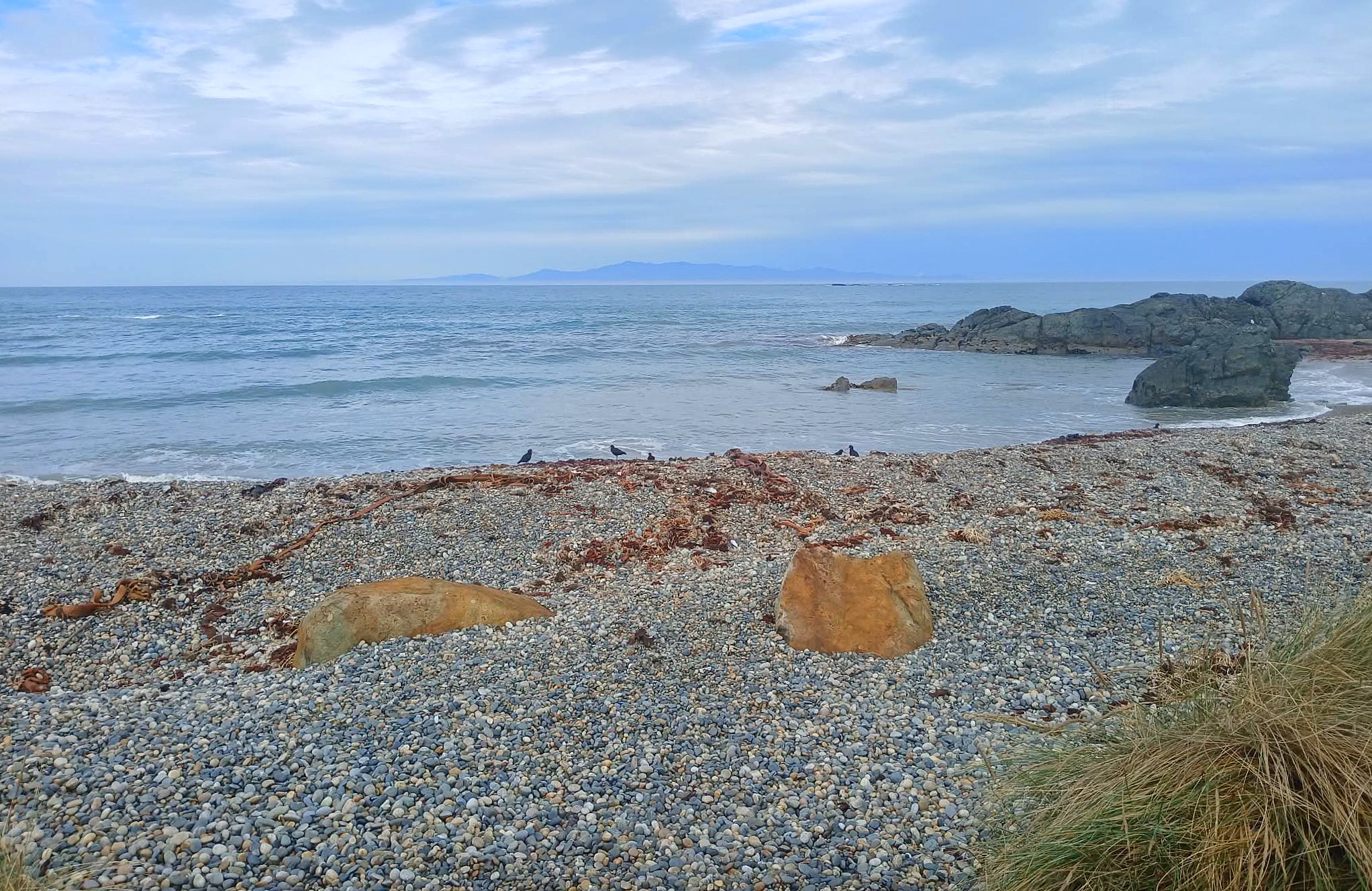 Looking out towards Stewart Island Rakiura.