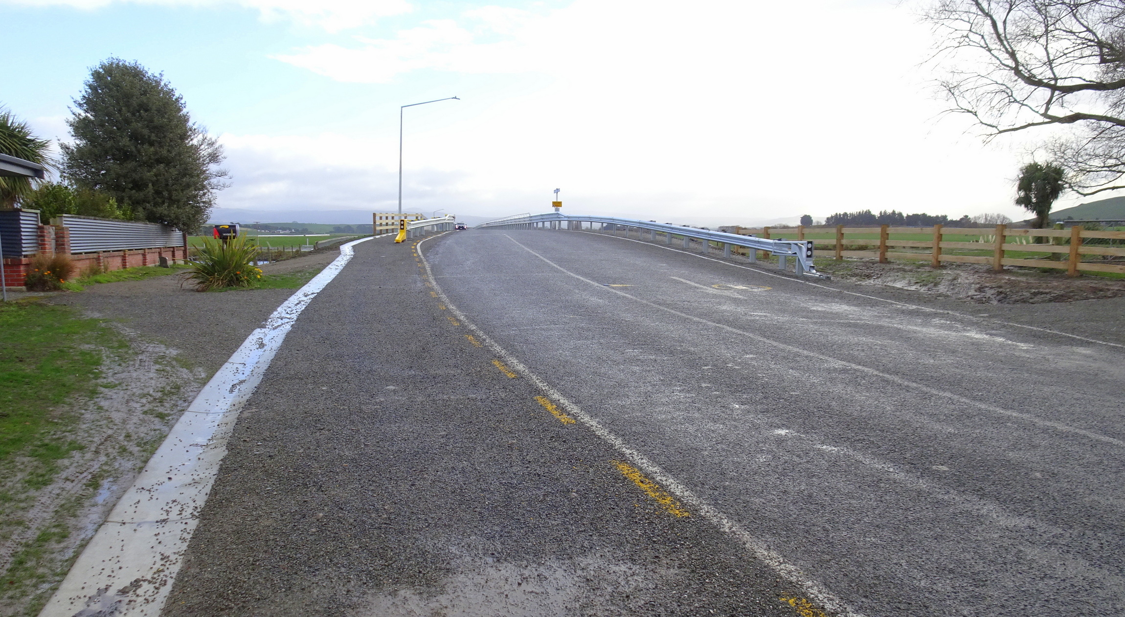 The new Kakanui bridge.