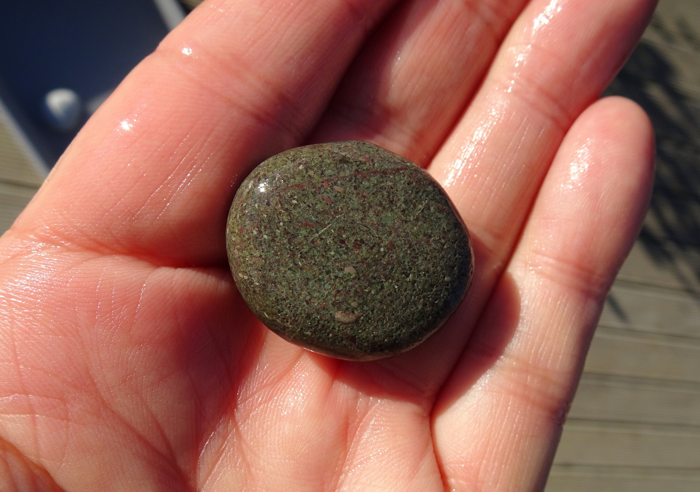 Other side of stone.