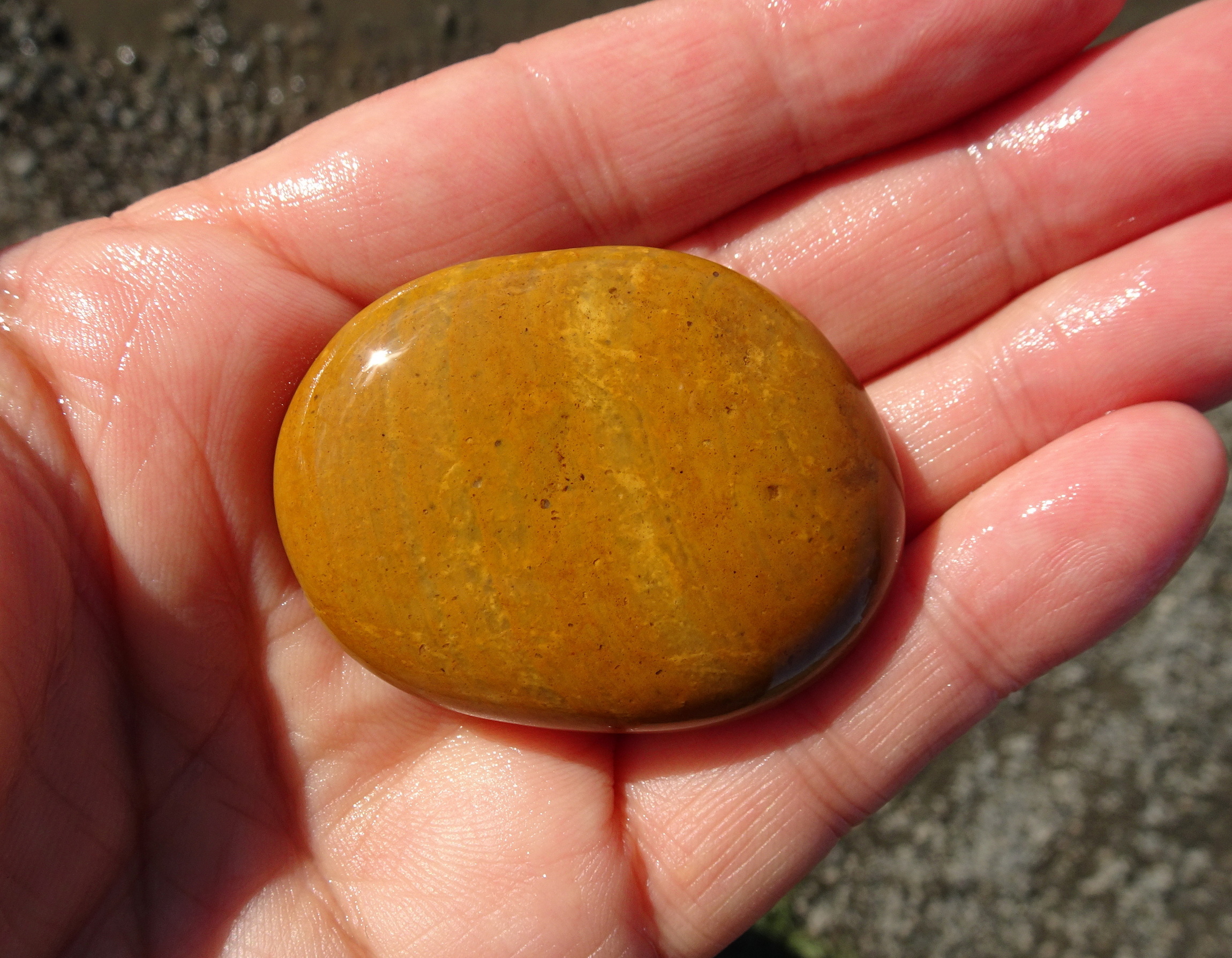 Other side of stone.