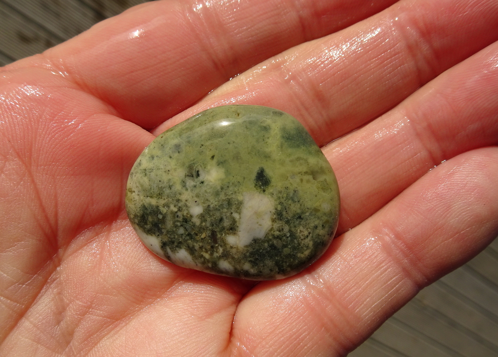 Other side of stone.