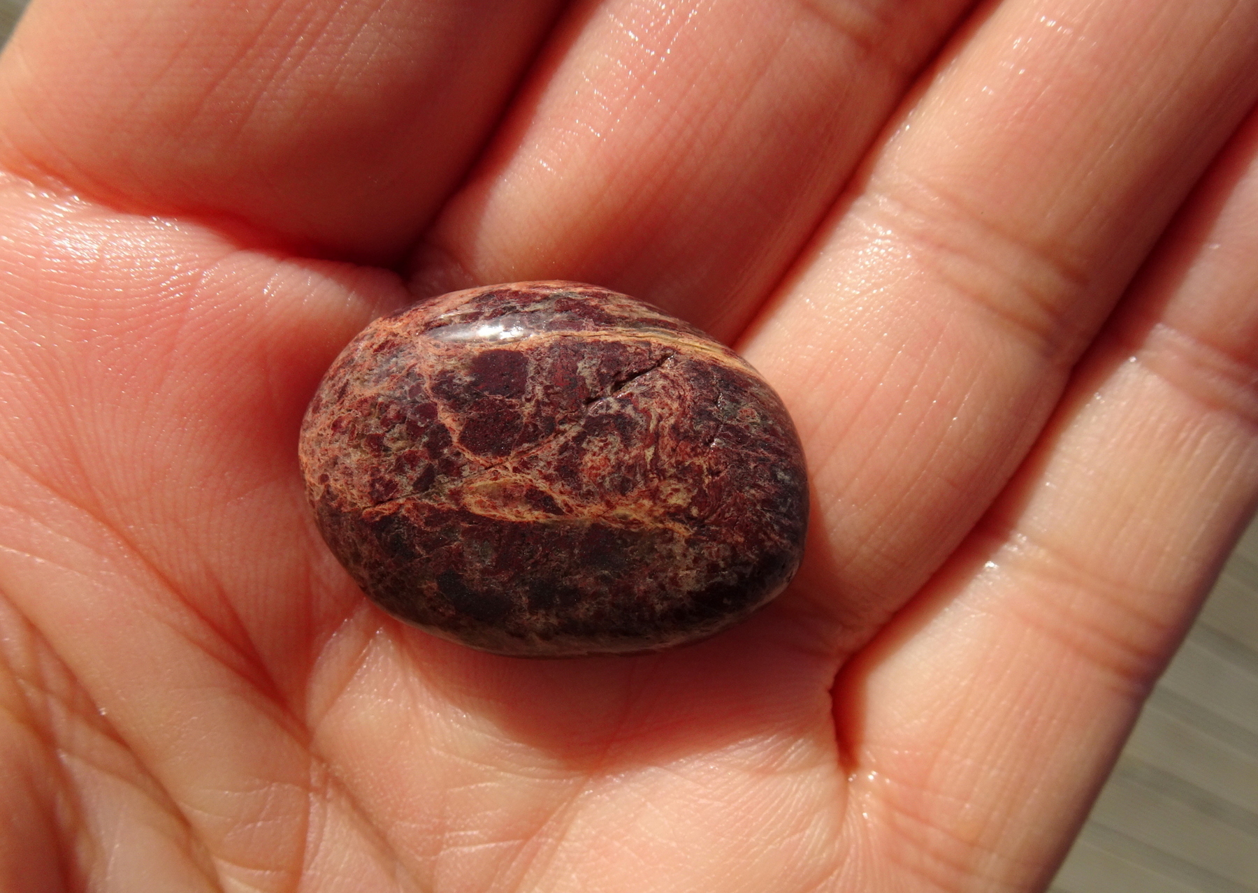 Other side of stone.