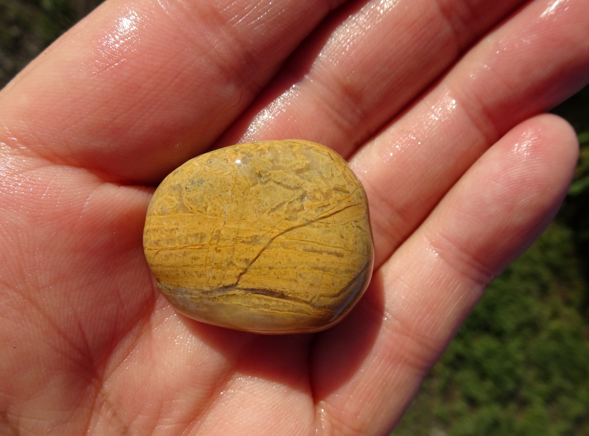 Other side of stone.