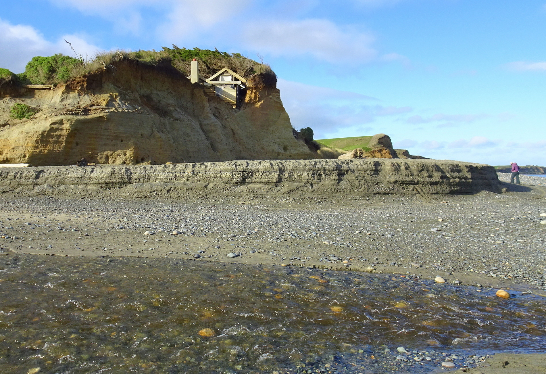The house in the cliff.