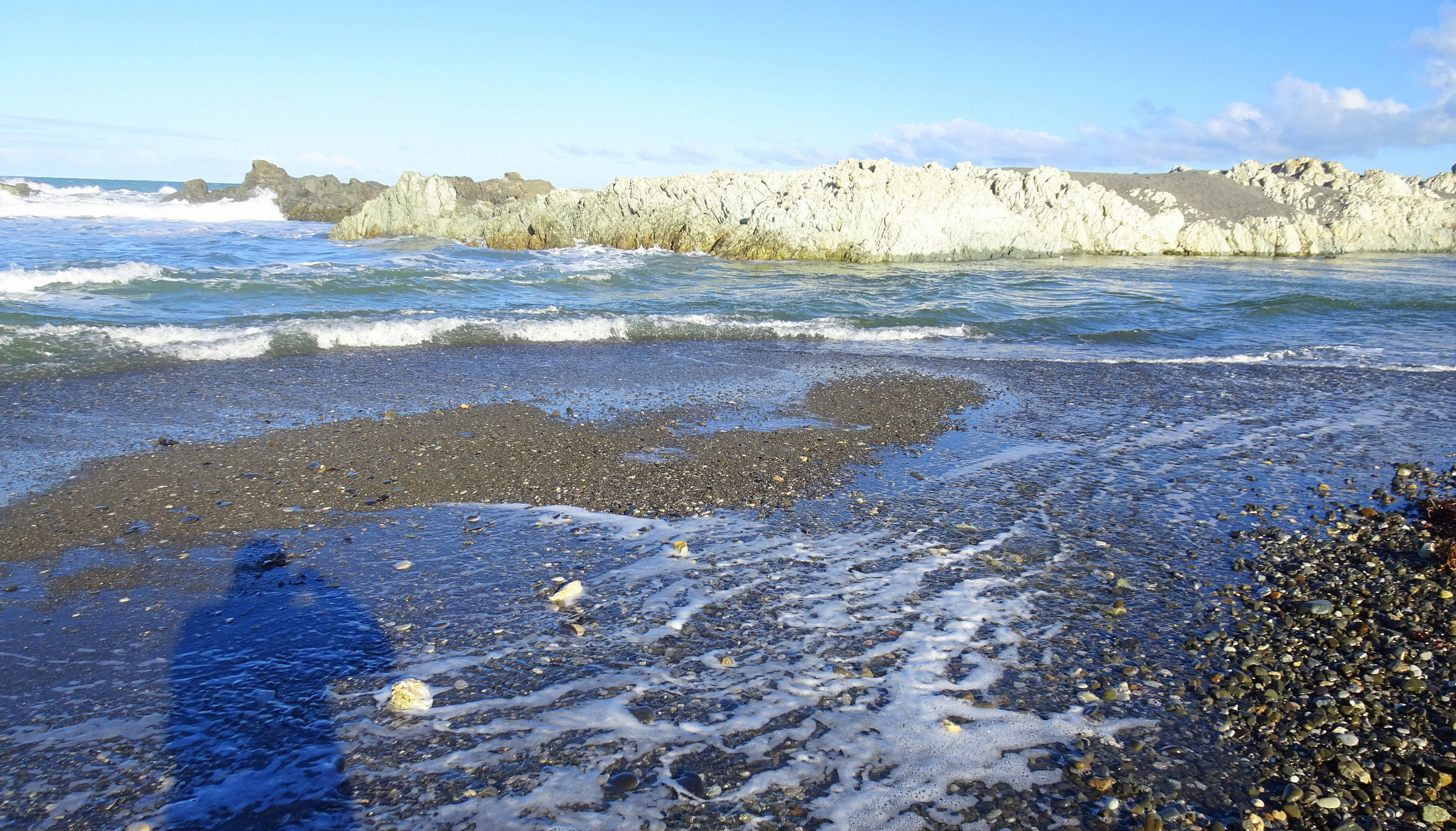 At the Flalbourne River mouth.
