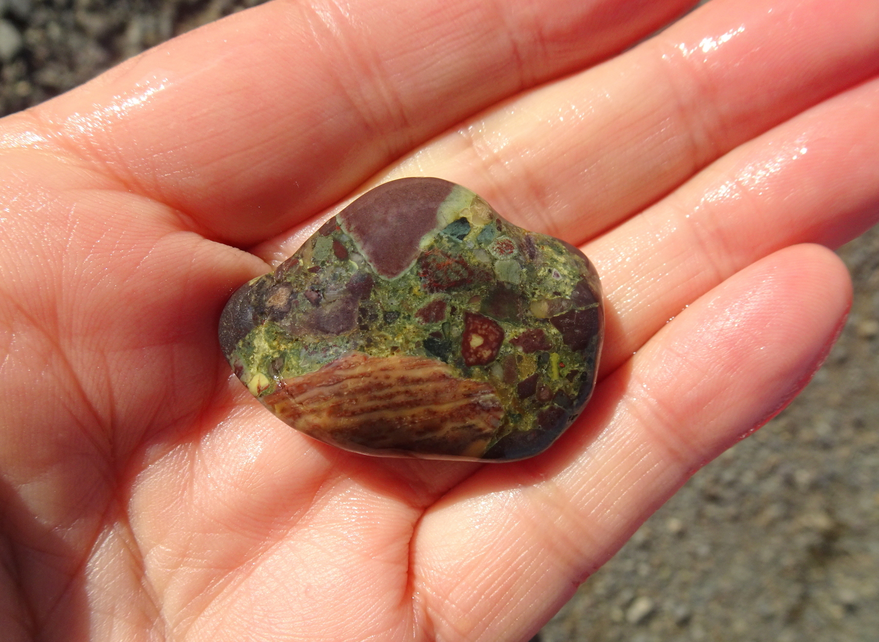 Breccia stone.