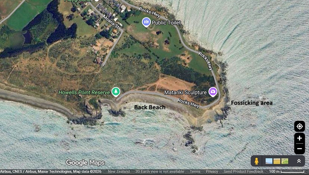 I fossicked around the corner from the Back Beach. www.google.com/maps/@-46.3826061,168.0294395,907m/data=!3m1!1e3?entry=ttu&g_ep=EgoyMDI2MDkwOS4wIKXMDSoASAFQAw%3D%3D
