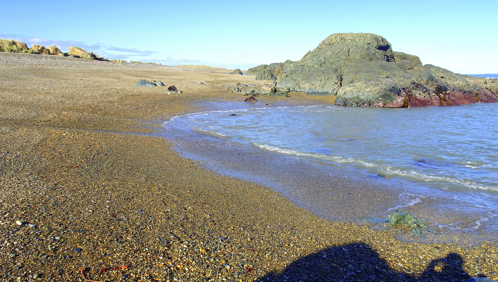 The stones of the small cove.