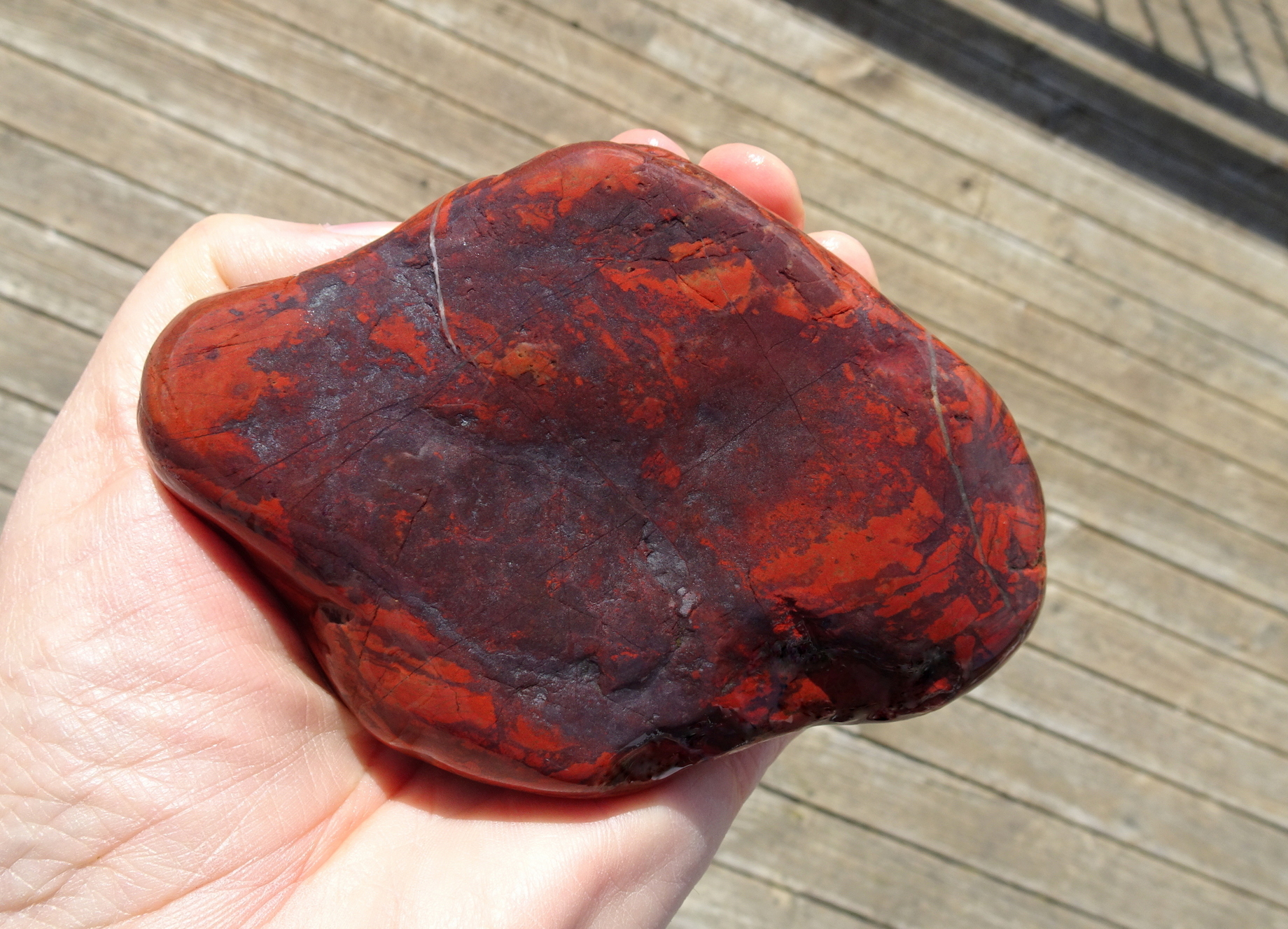 Hematitie jasper.