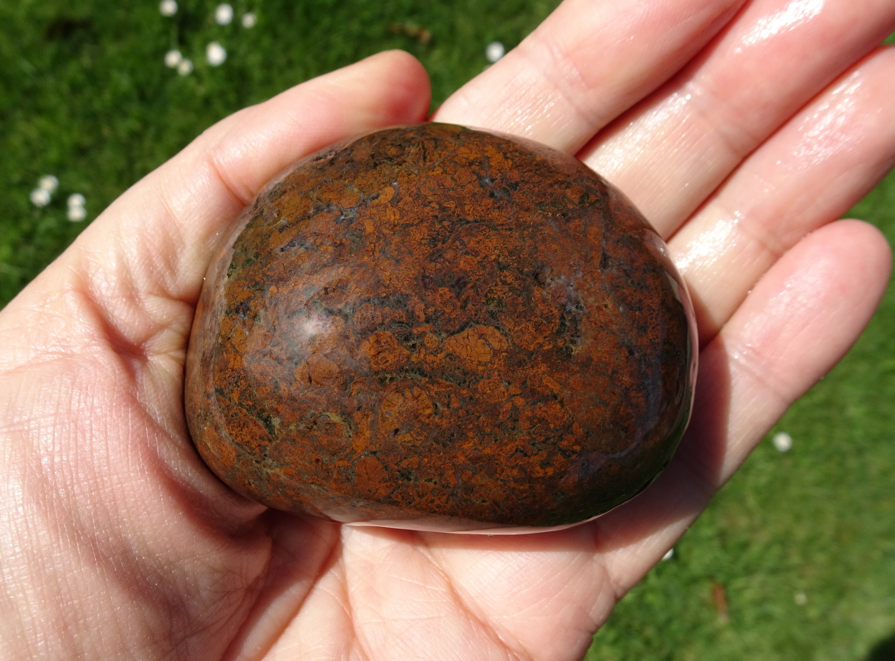 Other side of stone.