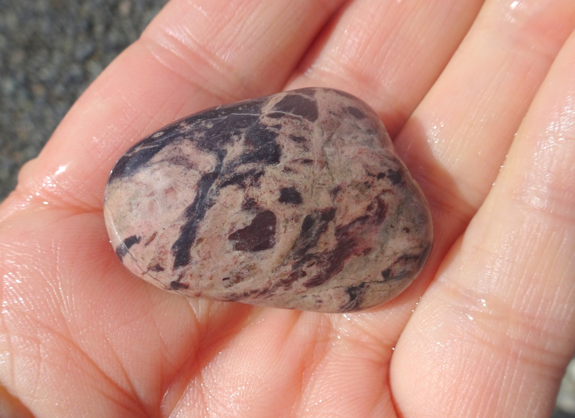 Other side of stone.