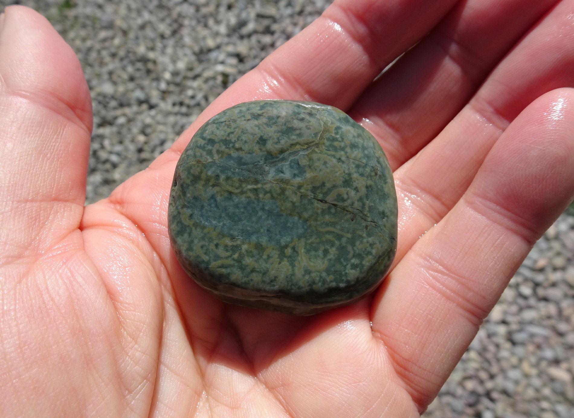 Other side of stone.