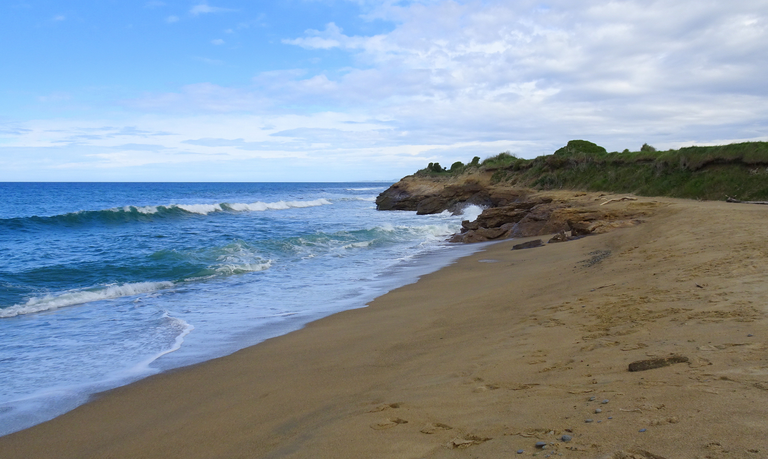 The south end of Seadown Beach.